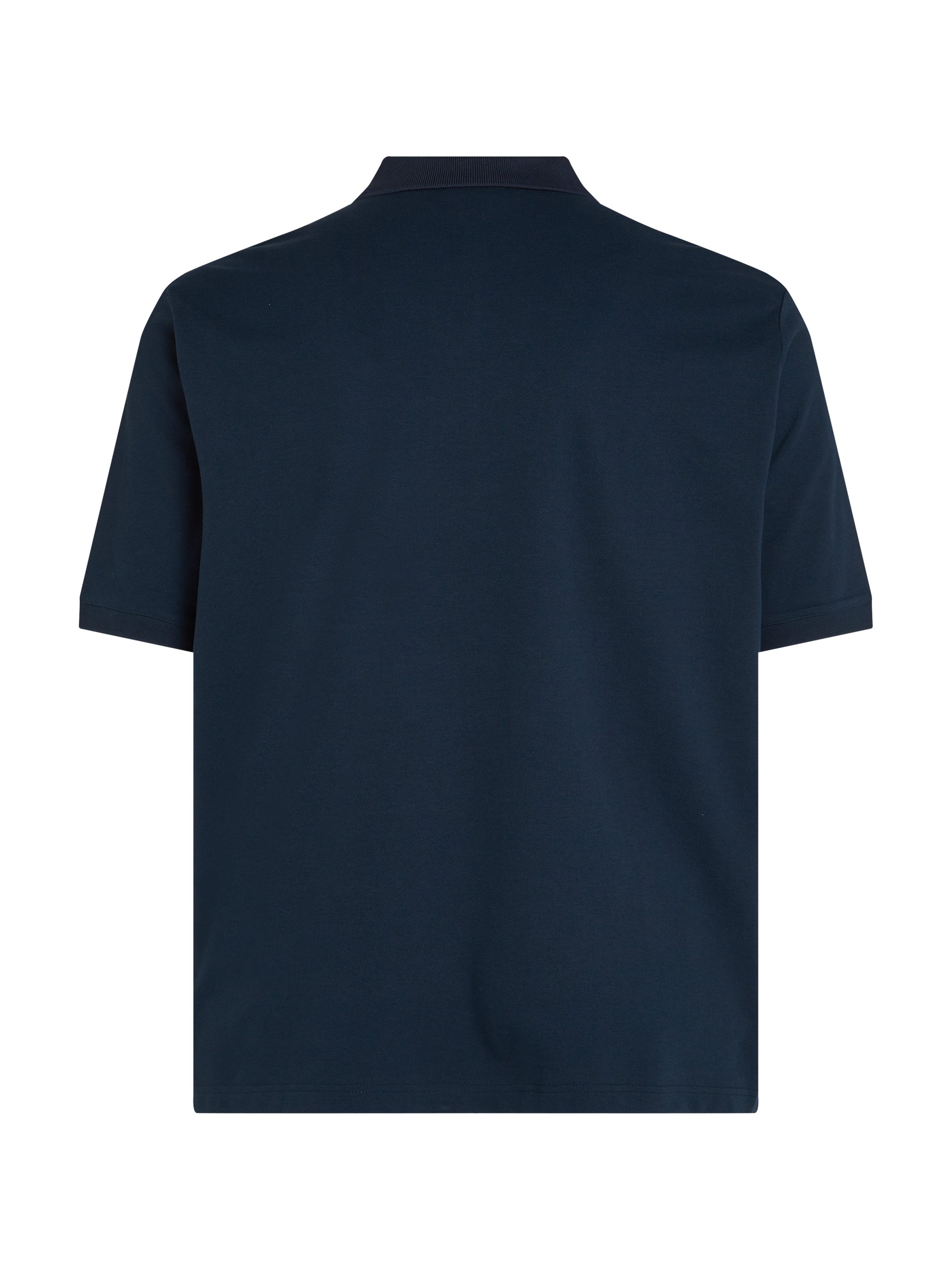 Calvin Klein Poloshirt BT_STRETCH PIQUE SLIM POLO in grote maten met polo-kraag