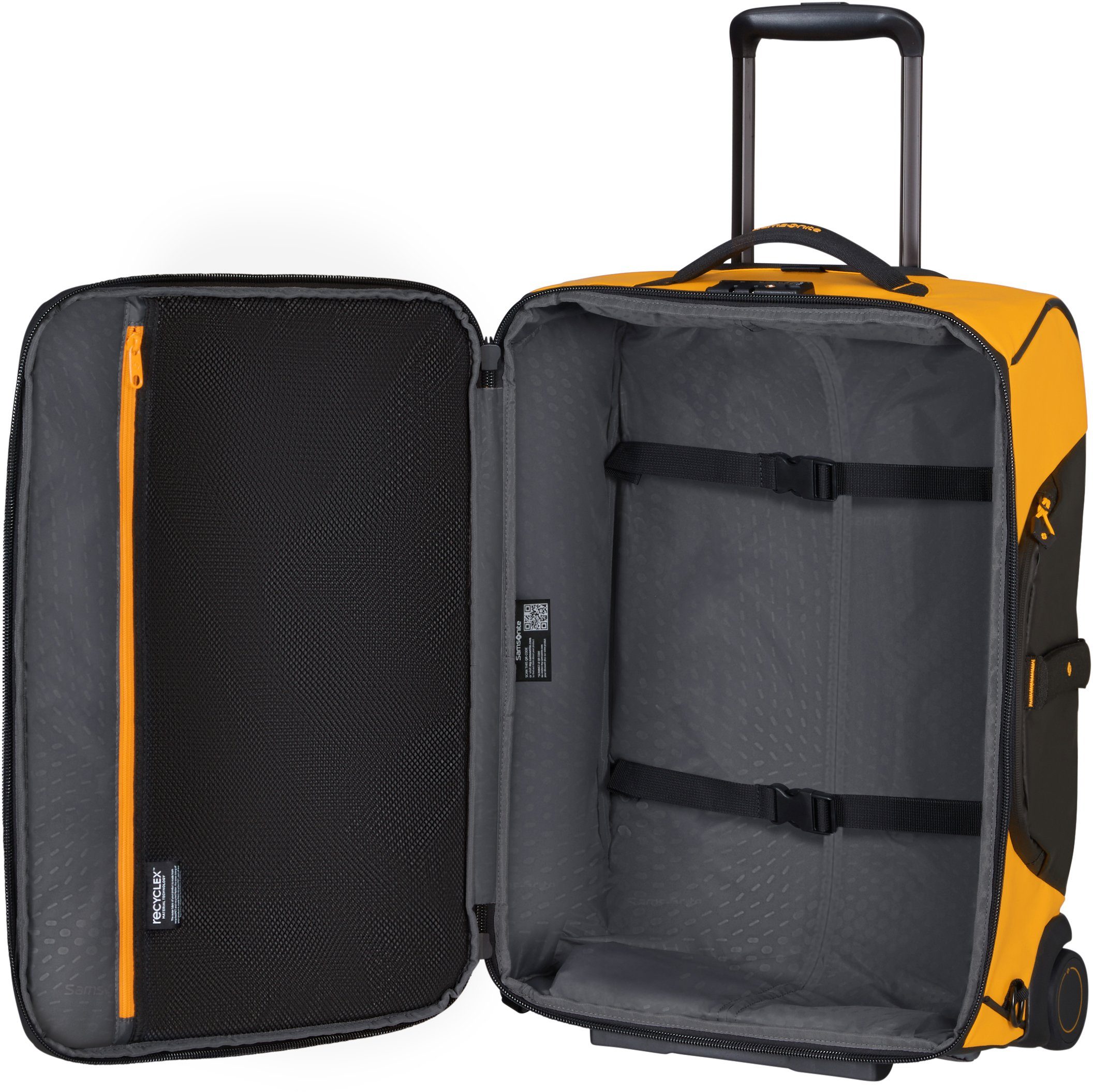 Samsonite Reistas ECODIVER met trolley- en rugzakfunctie gedeeltelijk van gerecycled materiaal