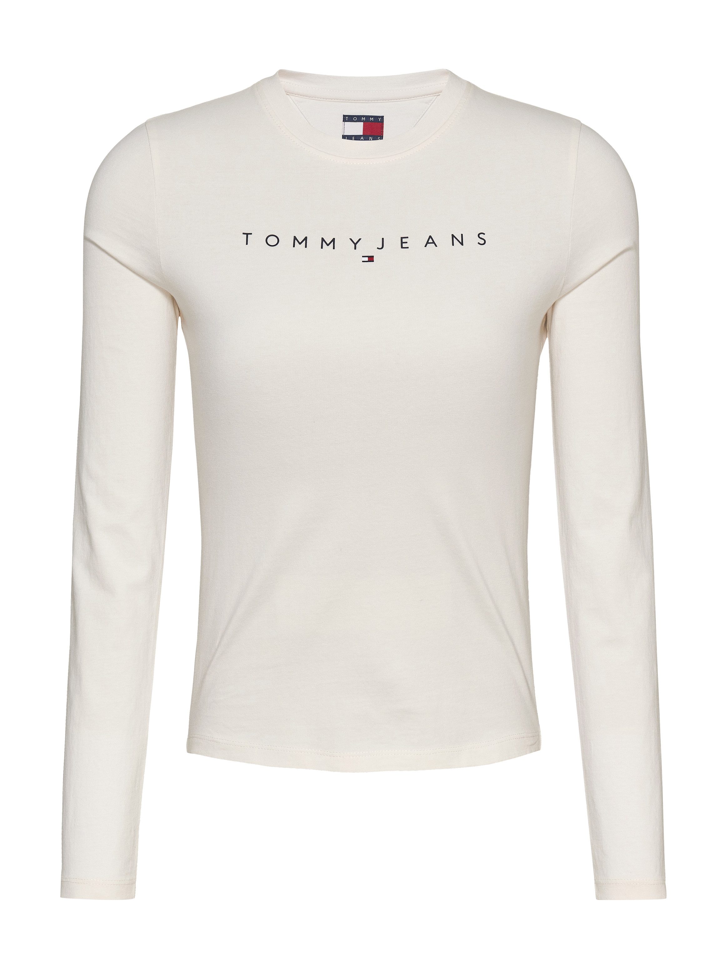 Tommy Jeans Curve Shirt met lange mouwen TJW SLIM LINEAR TEE LS EXT