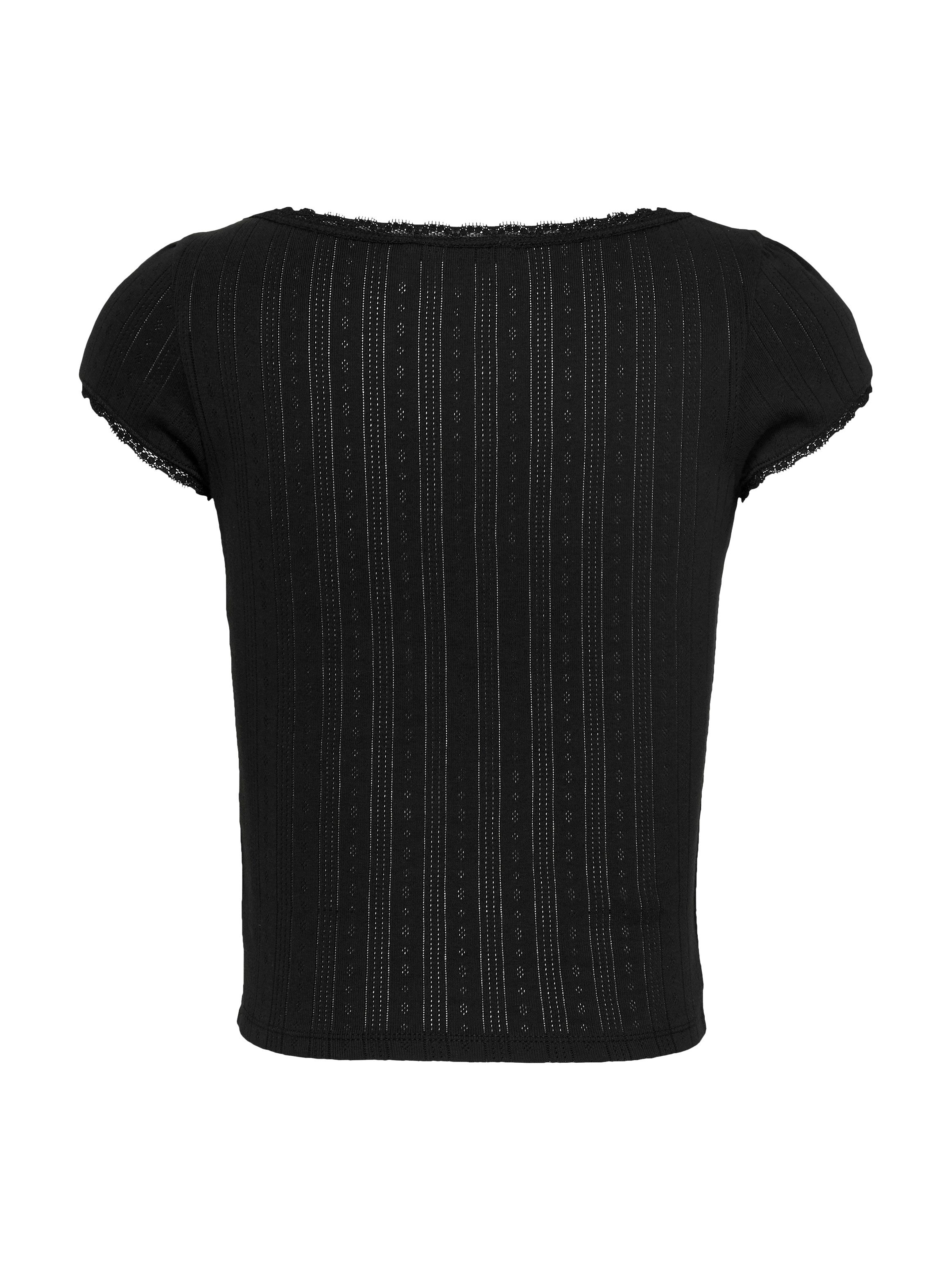 TOMMY JEANS T-shirt TJW SLIM SH POINTELLE SS TEE EXT
