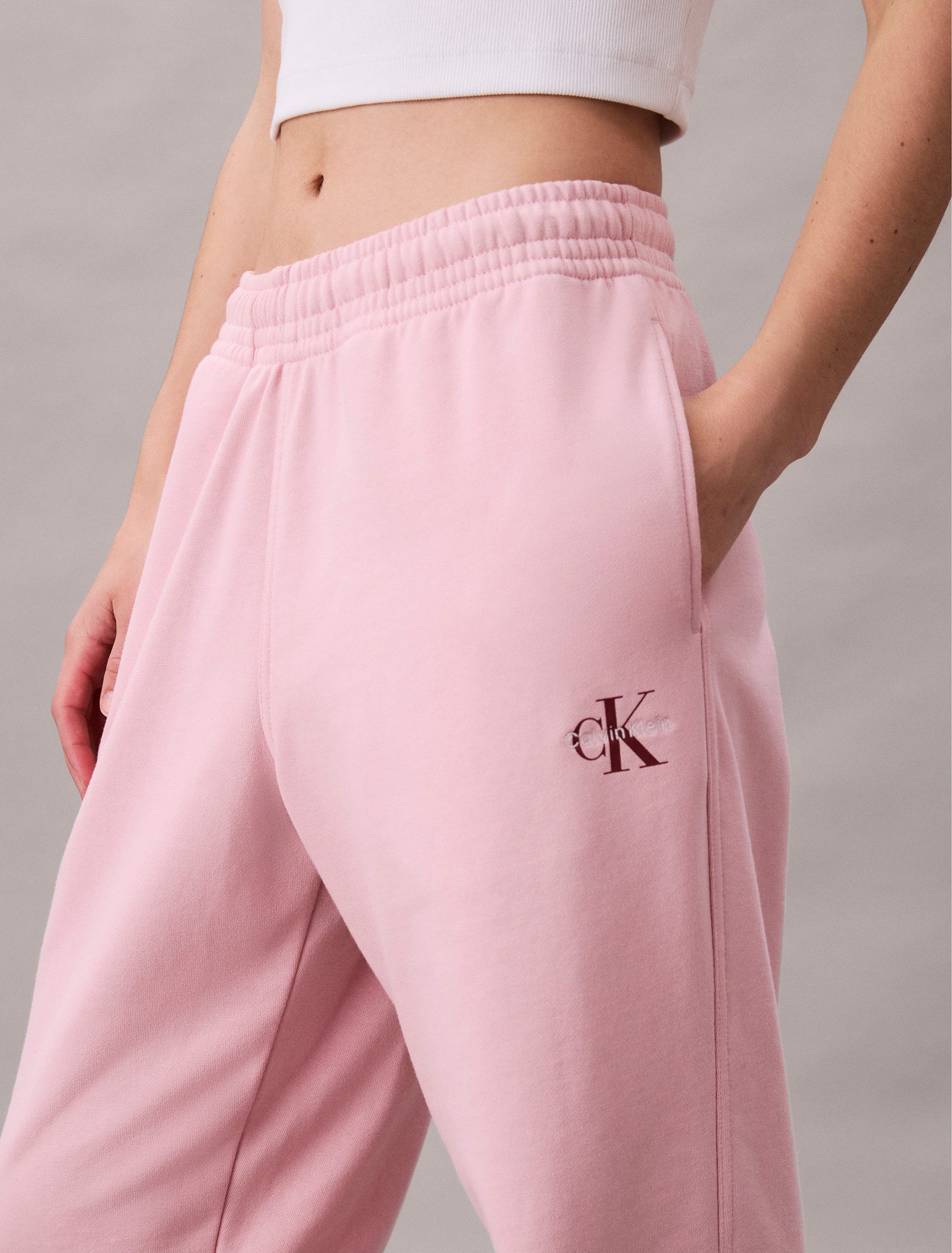 Calvin Klein Sweatbroek MONOLOGO FRENCH TERRY JOGGER