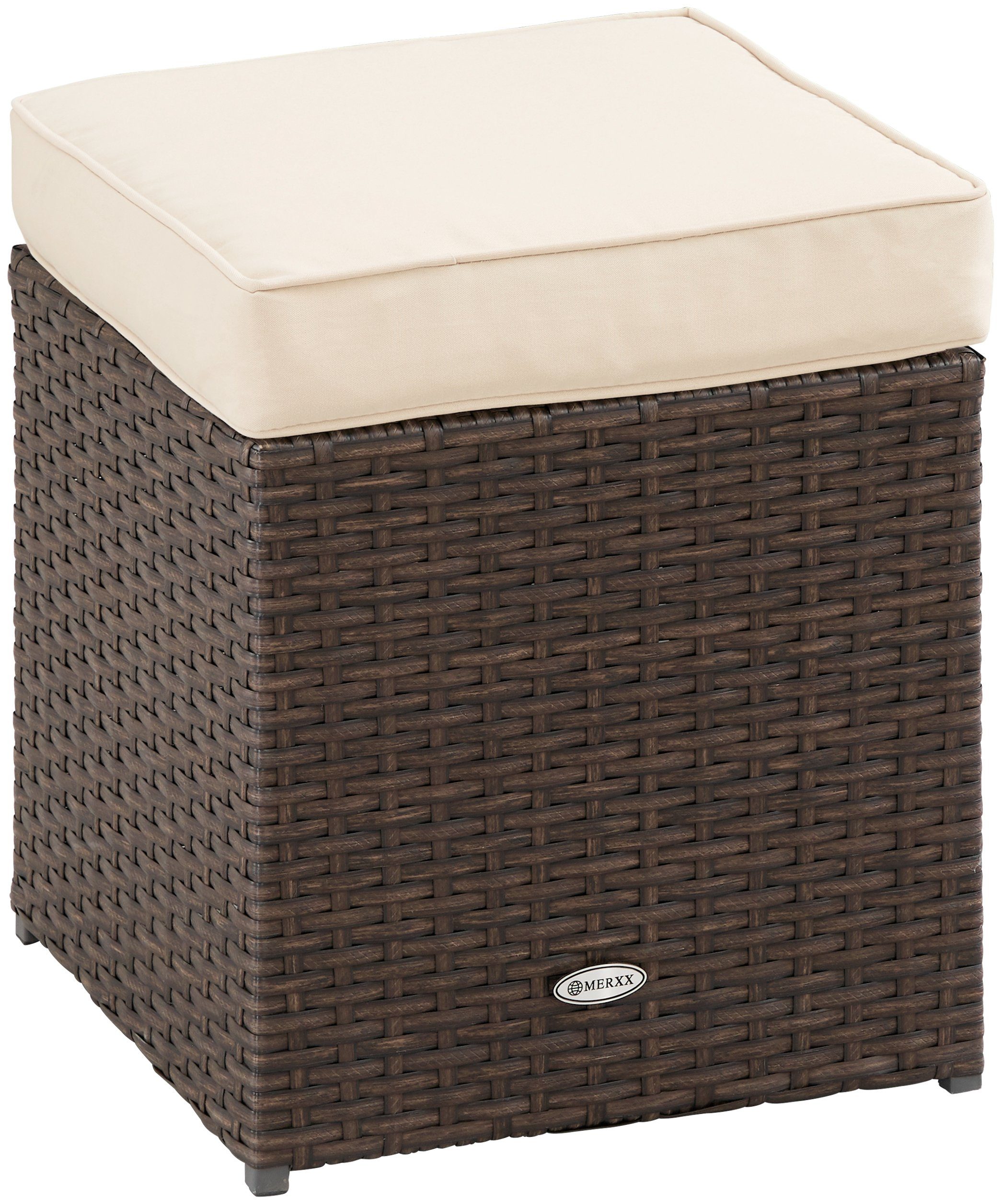 MERXX Tuinset Barcelona 2 banken, zitbank, hocker, tafel (5-delig)