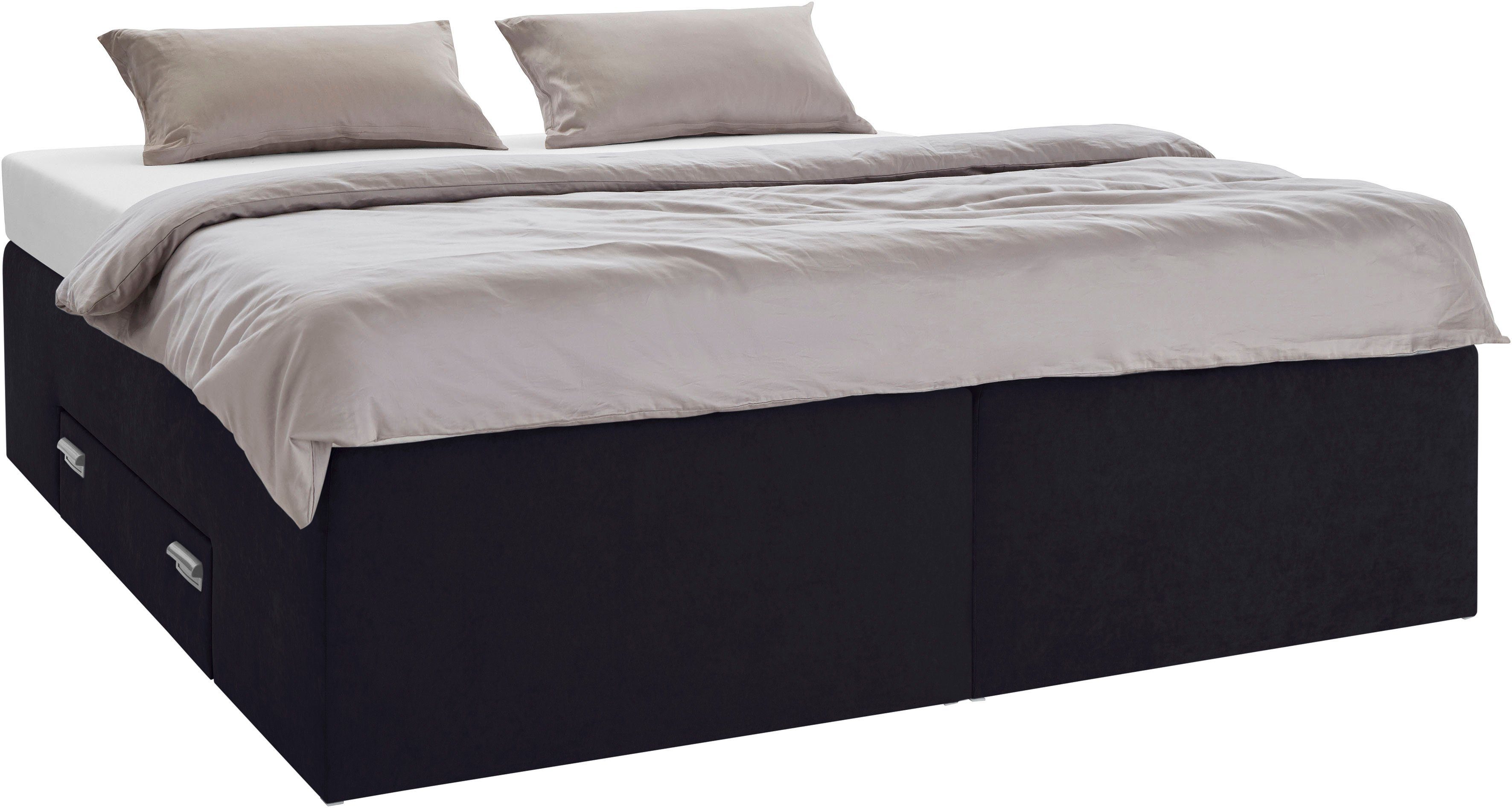 Westfalia Polsterbetten Boxspring met geïntegreerde lade, vrij plaatsbaar