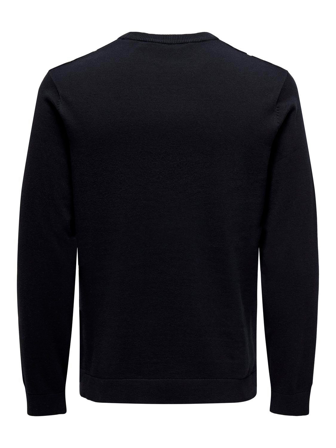 ONLY & SONS Gebreide trui ONSXMAS REG 5 PLACE CREW KNIT