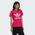 adidas originals t-shirt adicolor classics trefoil roze