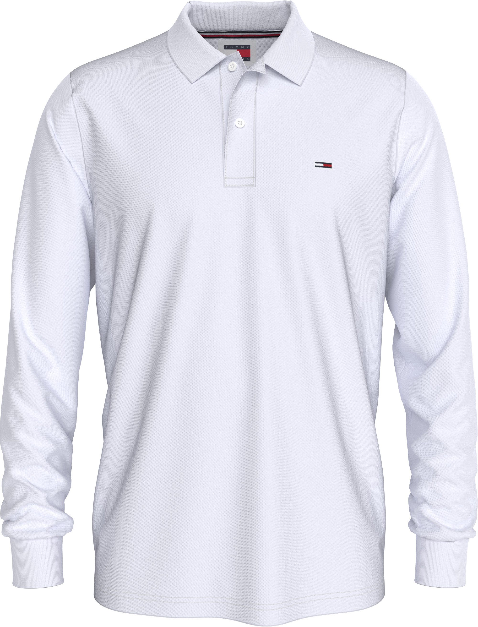 TOMMY JEANS Poloshirt TJM SLIM PLACKET LS POLO
