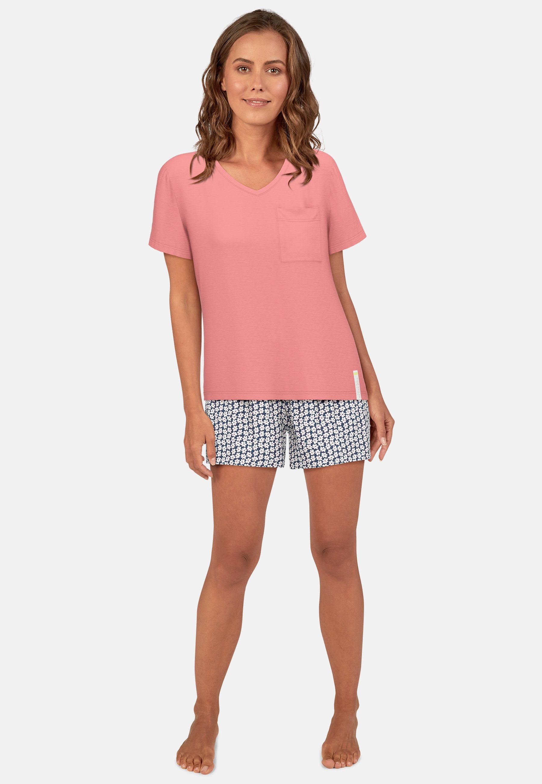 Tom Tailor Shortama Westport (2-delig) dames shortama's maat 42 rood