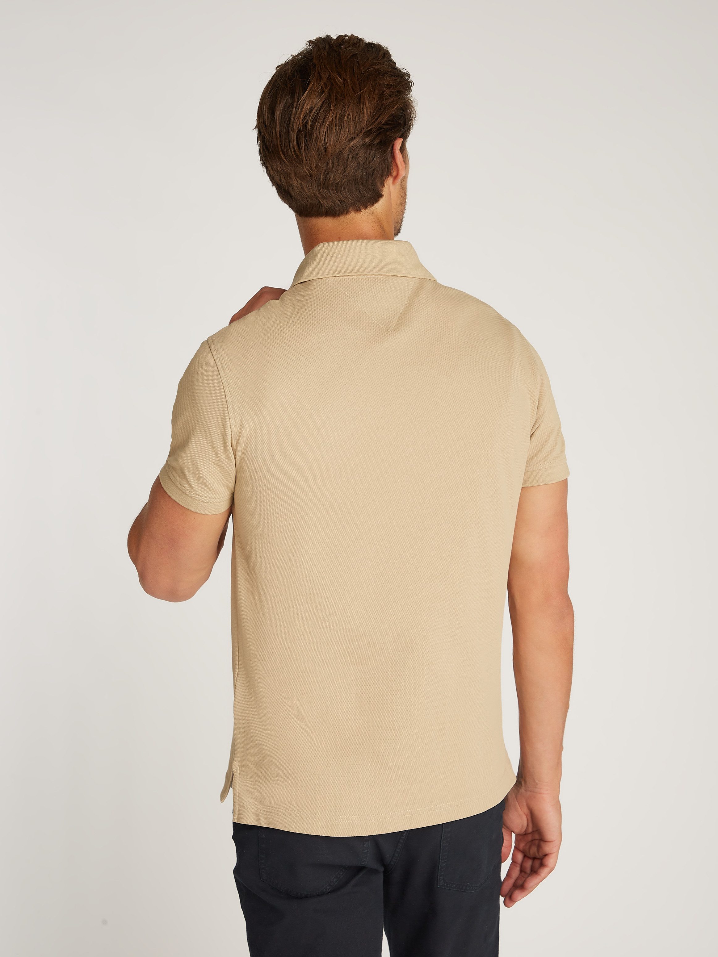 Tommy Hilfiger Poloshirt 1985 SLIM POLO hoogwaardige katoen-piqué kwaliteit
