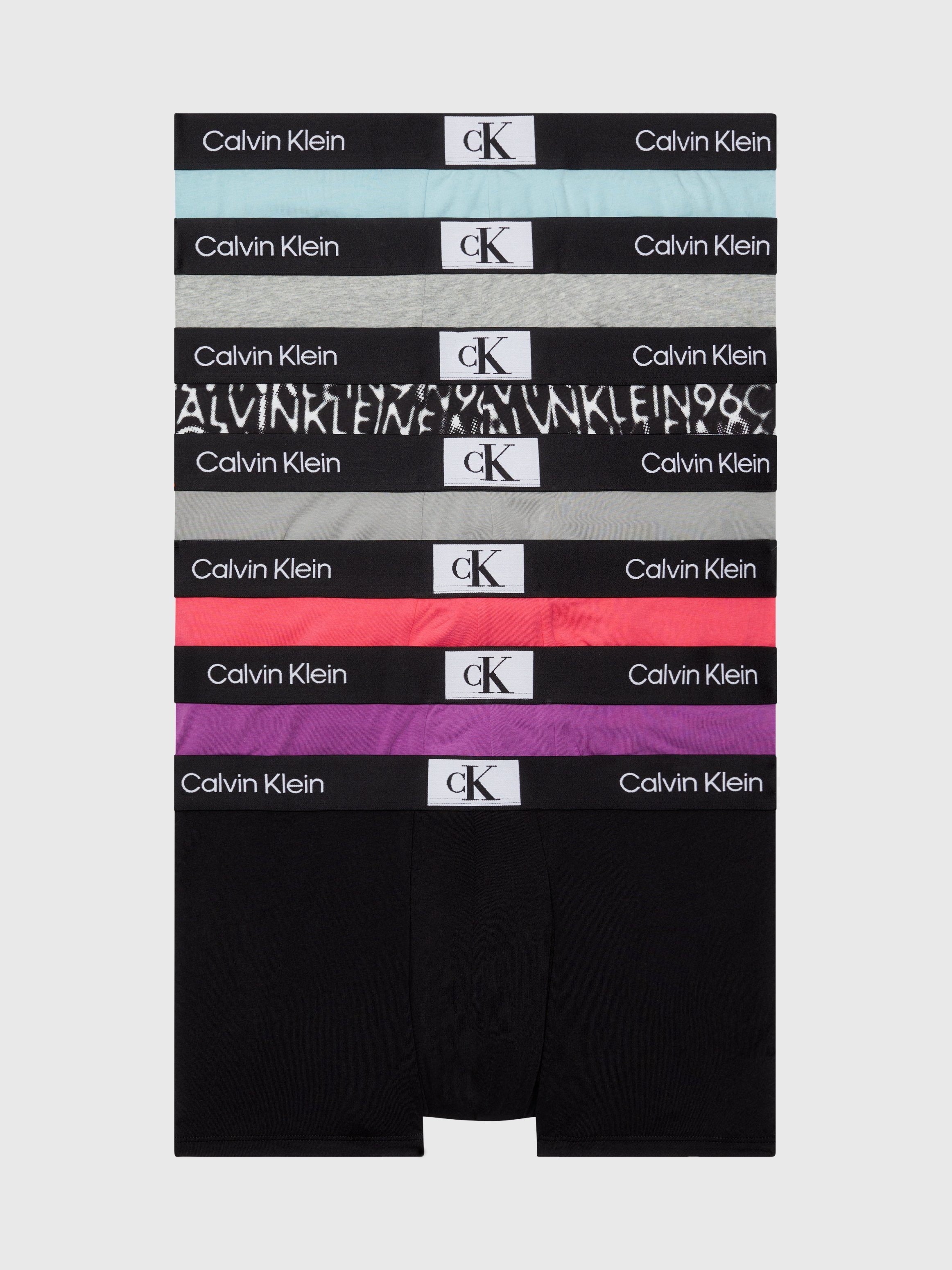 Calvin Klein Trunk 7PK met elastische logo-band (set 7 stuks)