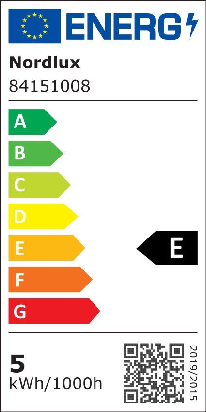 Nordlux Led-wandlamp Rold Flat licht zowel naar boven als beneden, voor binnen & buiten (1 stuk)