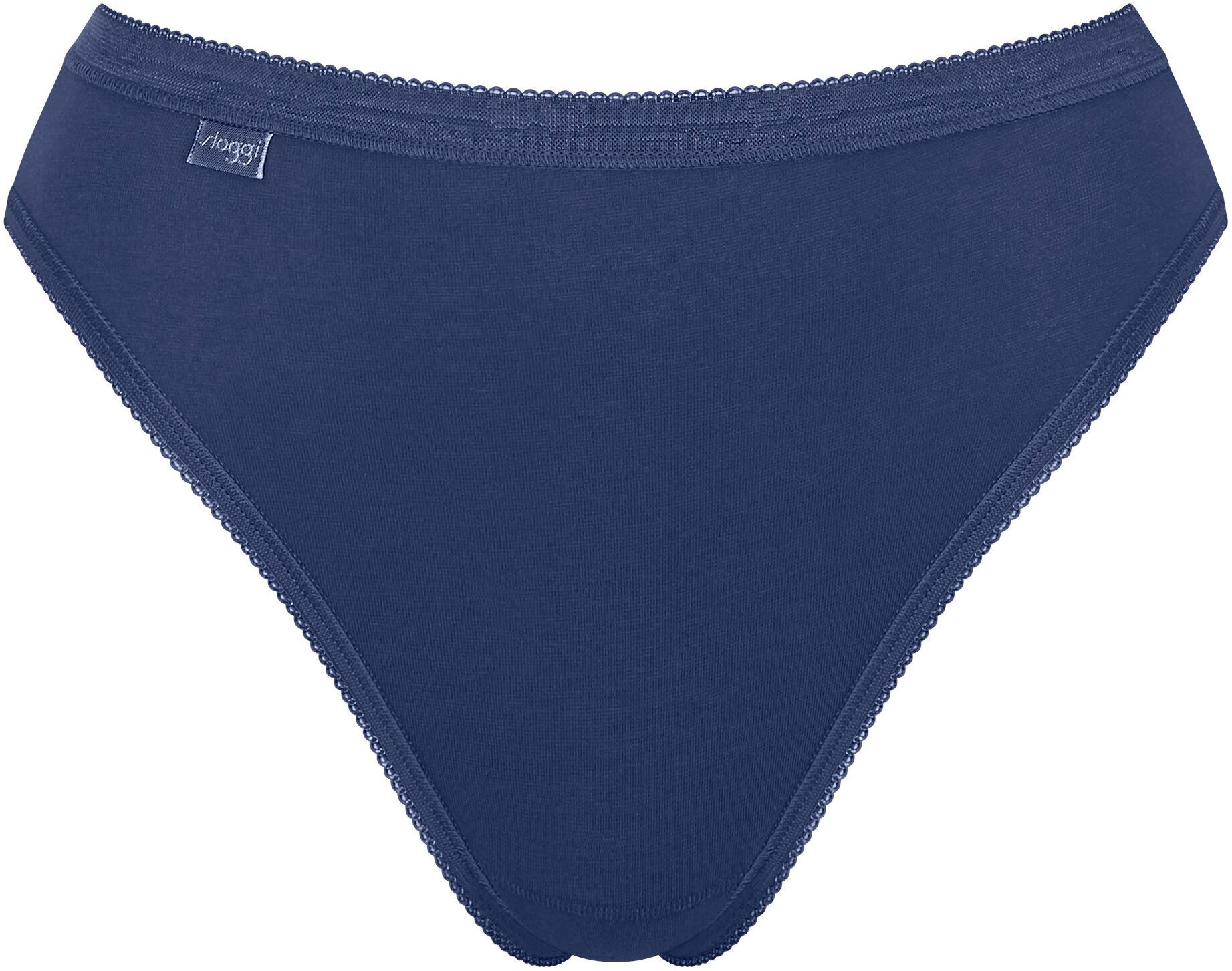 Sloggi Tai slip Basic + perfecte pasvorm hoge beenuitsnijding gladde naden (3 stuks)