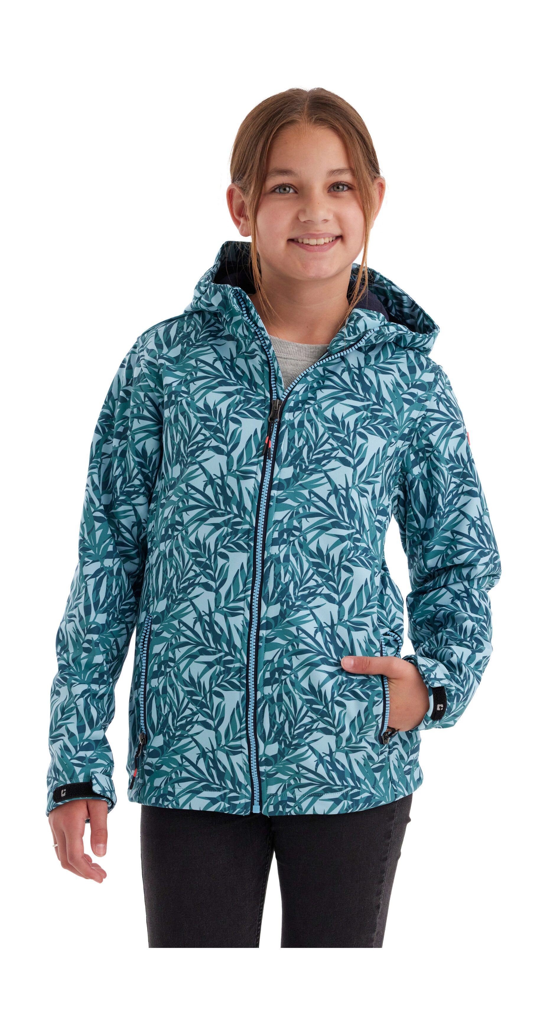 Killtec Softshell-jack Meisjes Softshell-jack Print