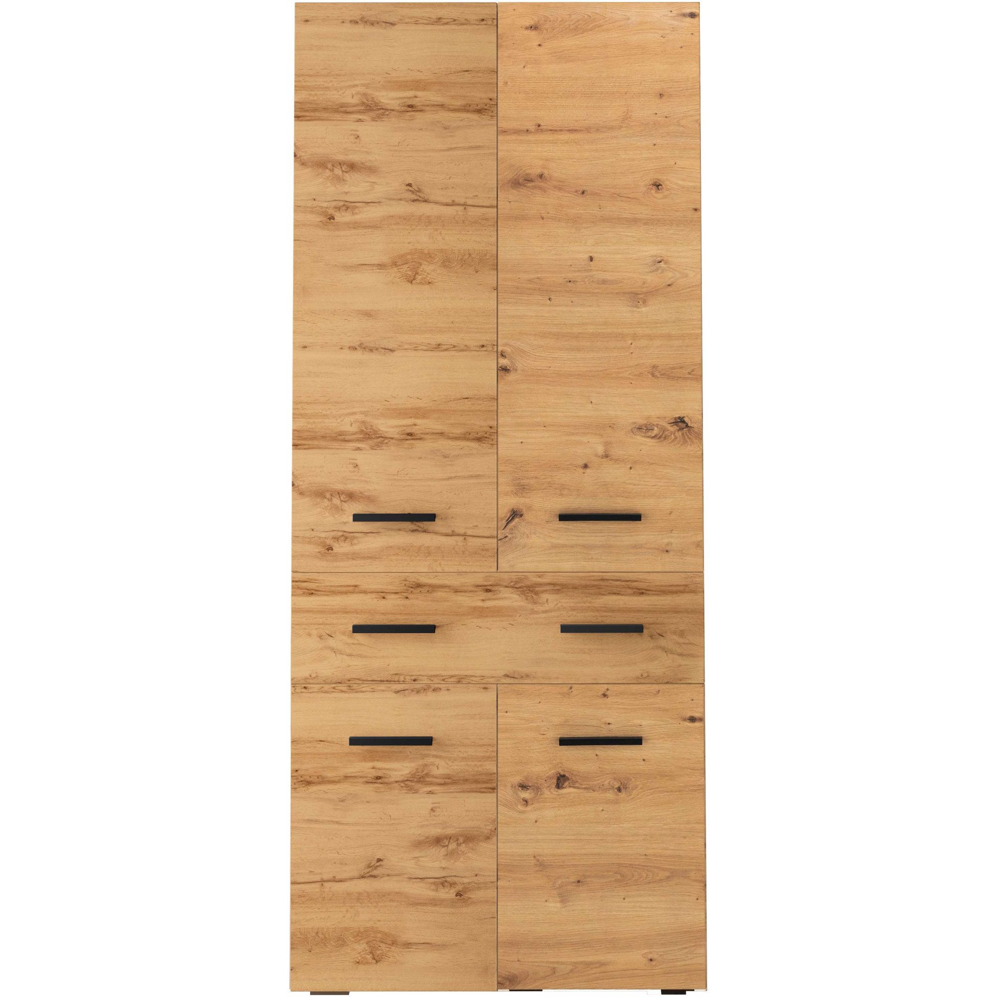 INOSIGN Hoge kast Skara met drie verstelbare legplanken