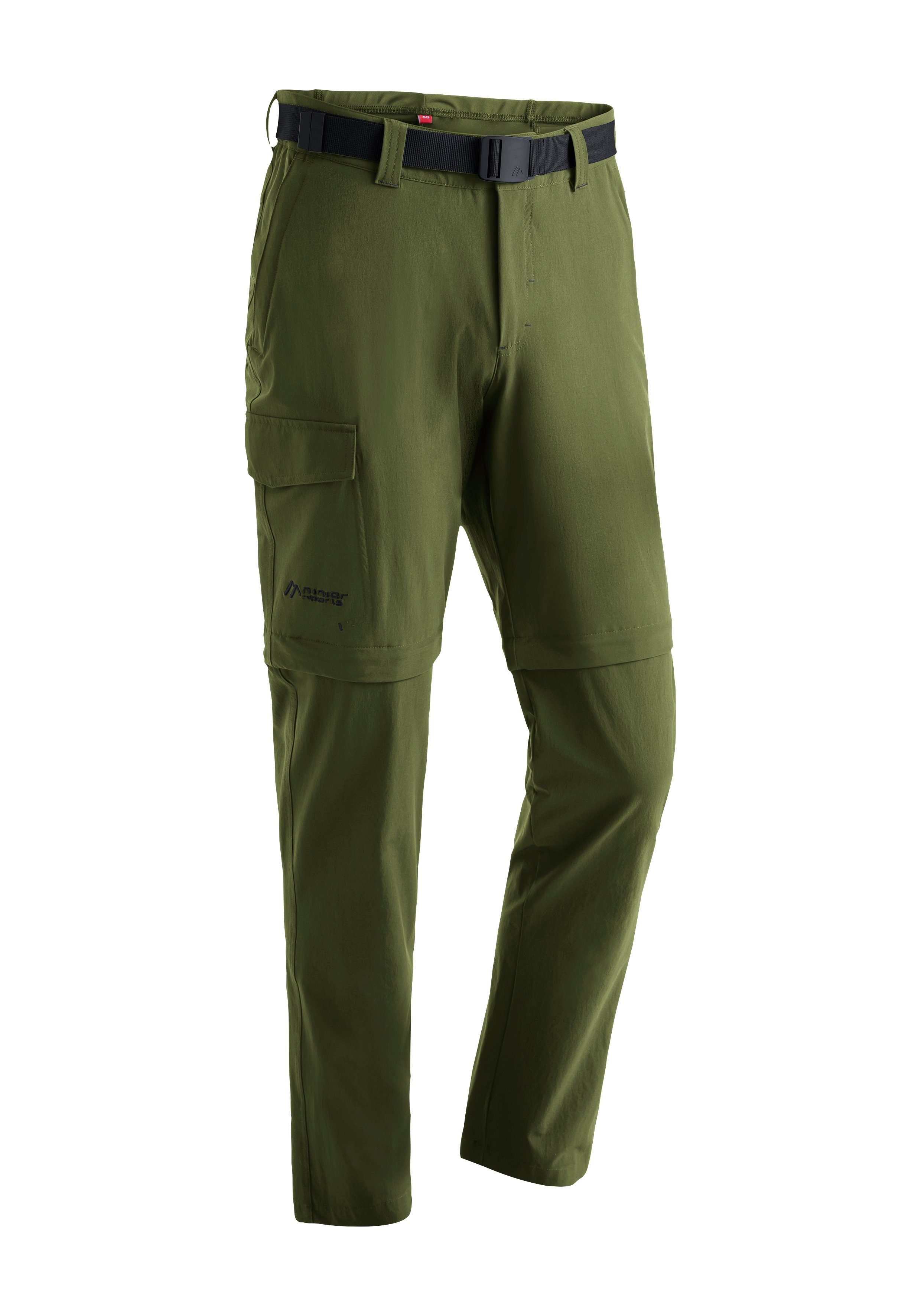 Maier Sports Functionele broek Torid slim zip Heren wandelbroek zipp-off outdoorbroek 4 zakken slim fit