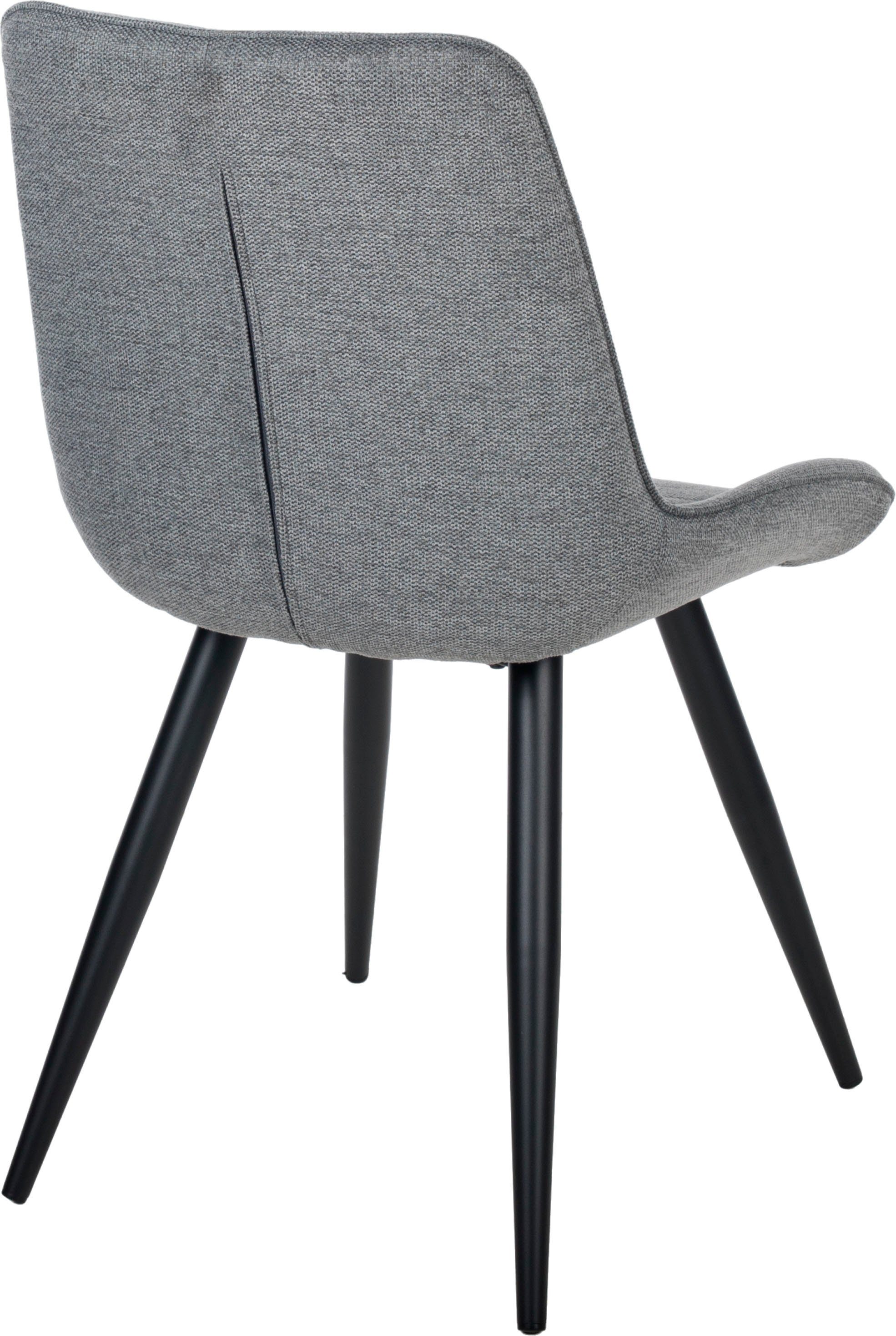 Duo Collection Eetkamerstoel Iris eetkamerstoel, set van 4 robuuste bekleding, gestikte bekleding, tot 110 kg belastbaar (set, 4 stuks)