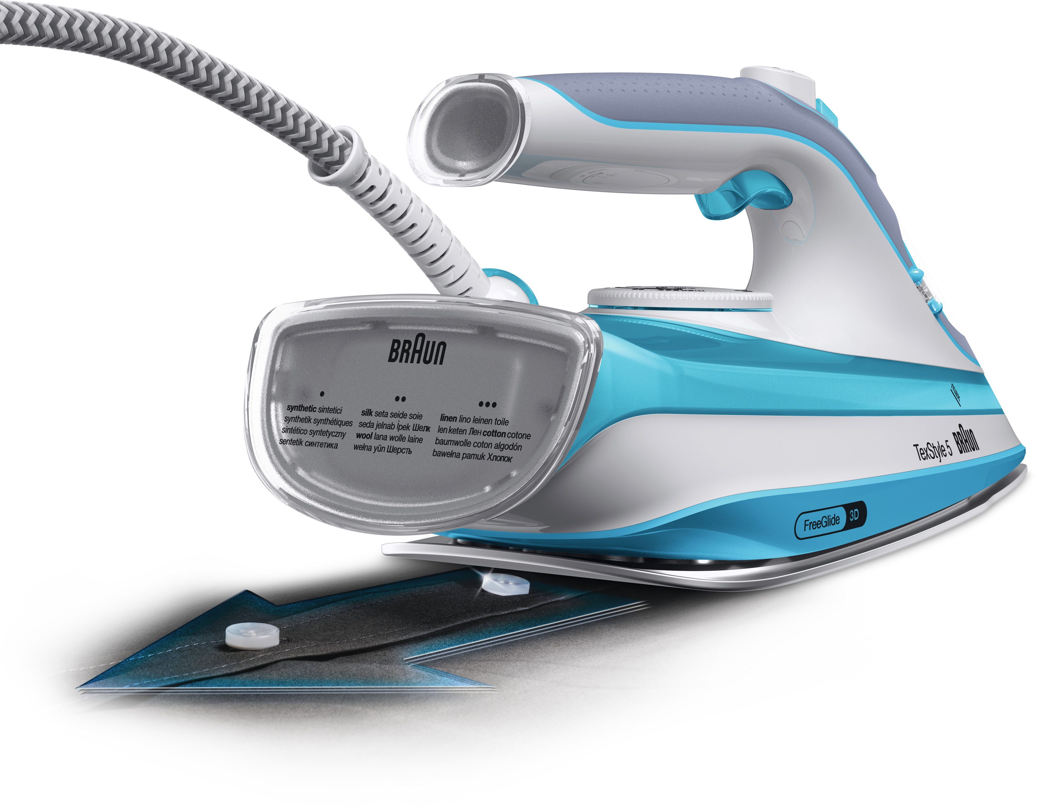 Braun Stoomstrijkijzer FreeStyle 5 SI 5006 BL