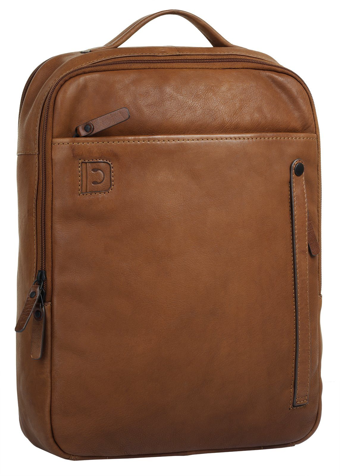 X-Zone Laptoprugzak echt leder