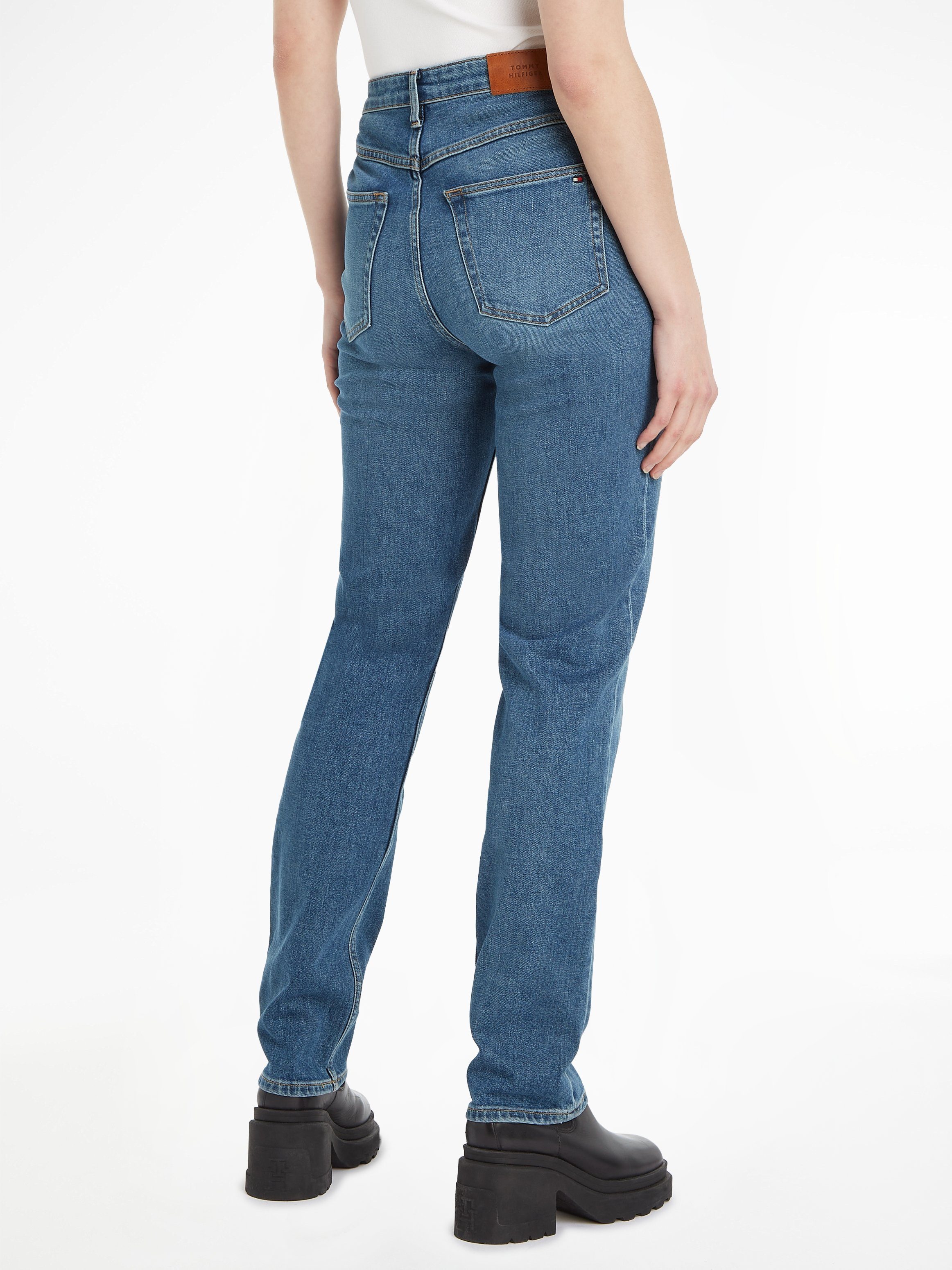 Tommy Hilfiger Straight jeans in blauwe wassing