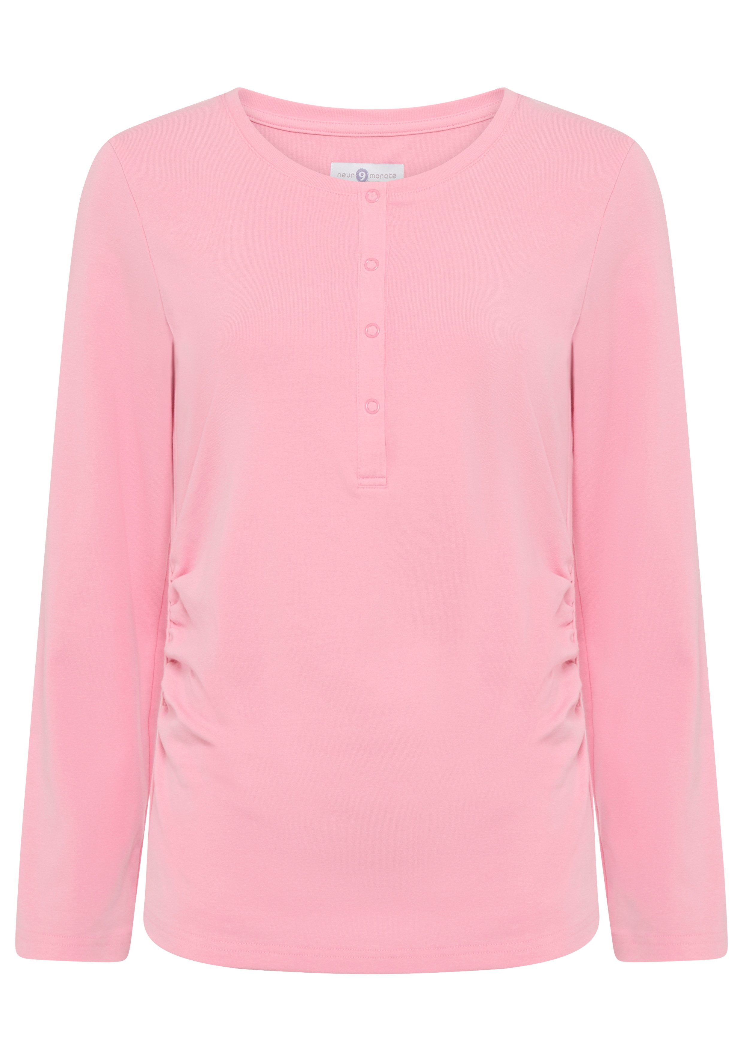 Neun Monate Zwangerschapsshirt 2-Pack Voedingsshirts met praktische opening (2-delig)