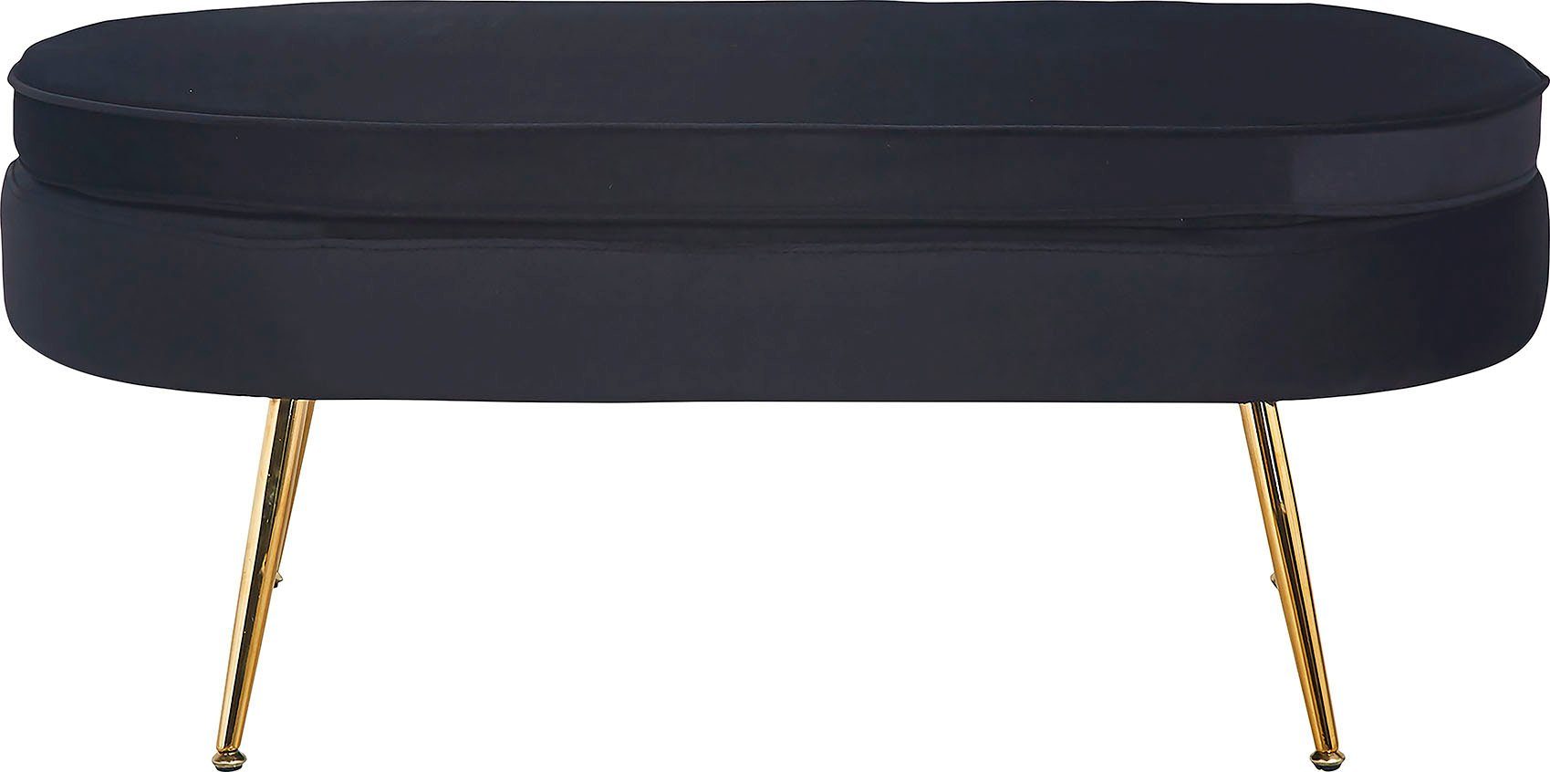 SalesFever Hocker Clam ovaal, breedte 99 cm
