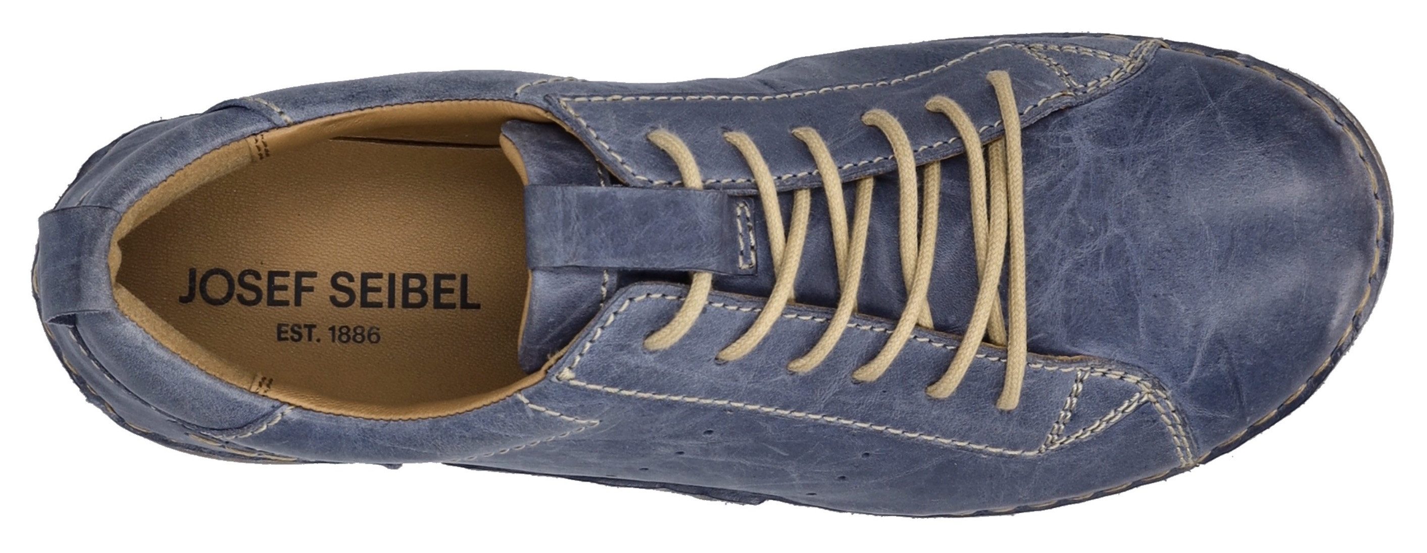 Josef Seibel Veterschoenen FERGEY 56 Vrijetijdsschoen, lage schoen, veterschoen met uitneembare binnenzool