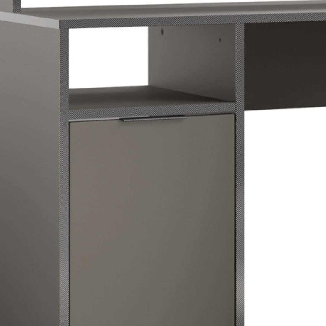INOSIGN Bureau Orem Gamingtafel met deur en monitorsteun, breedte 125 x 55 cm