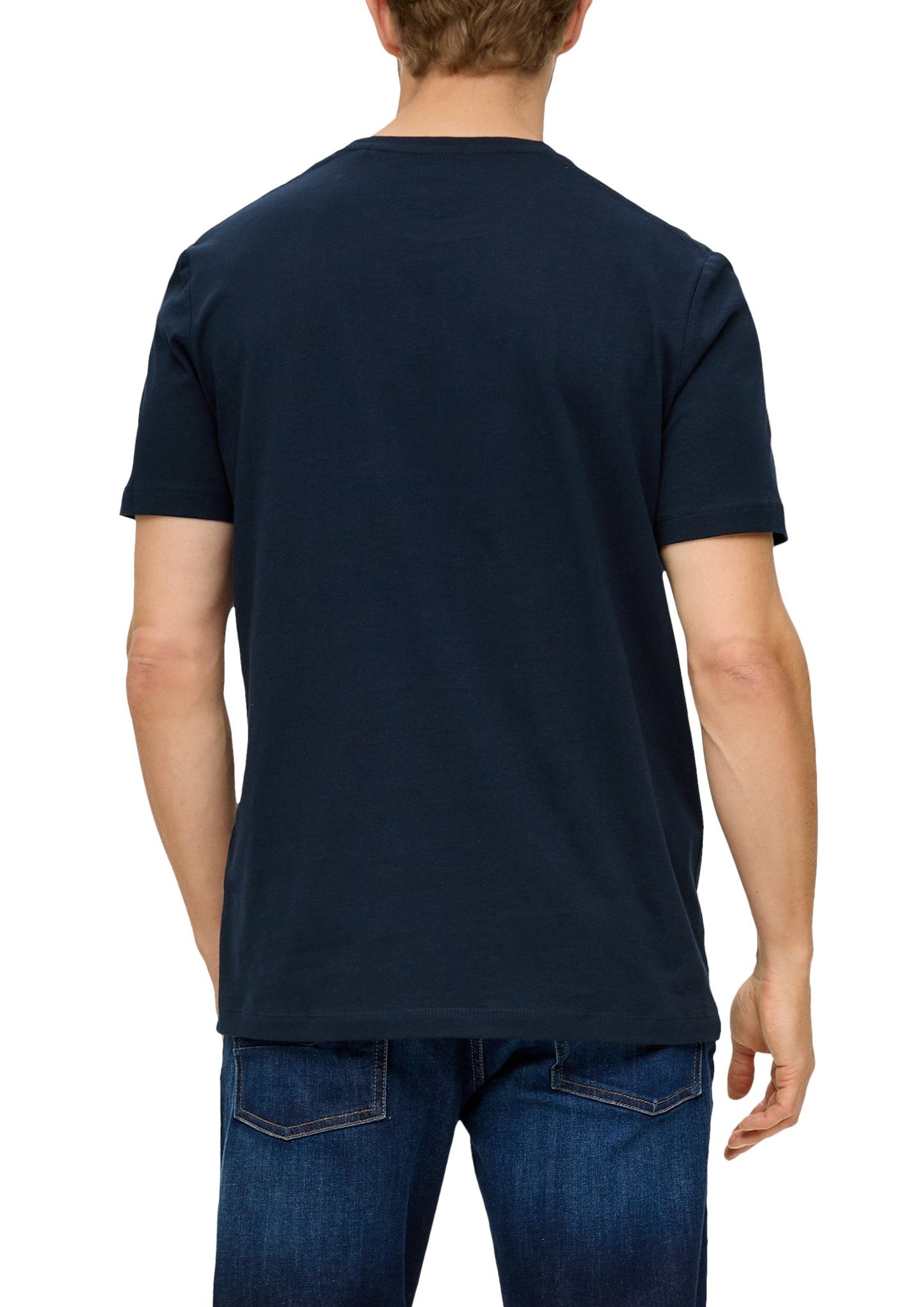 s.Oliver T-shirt van ademende katoen