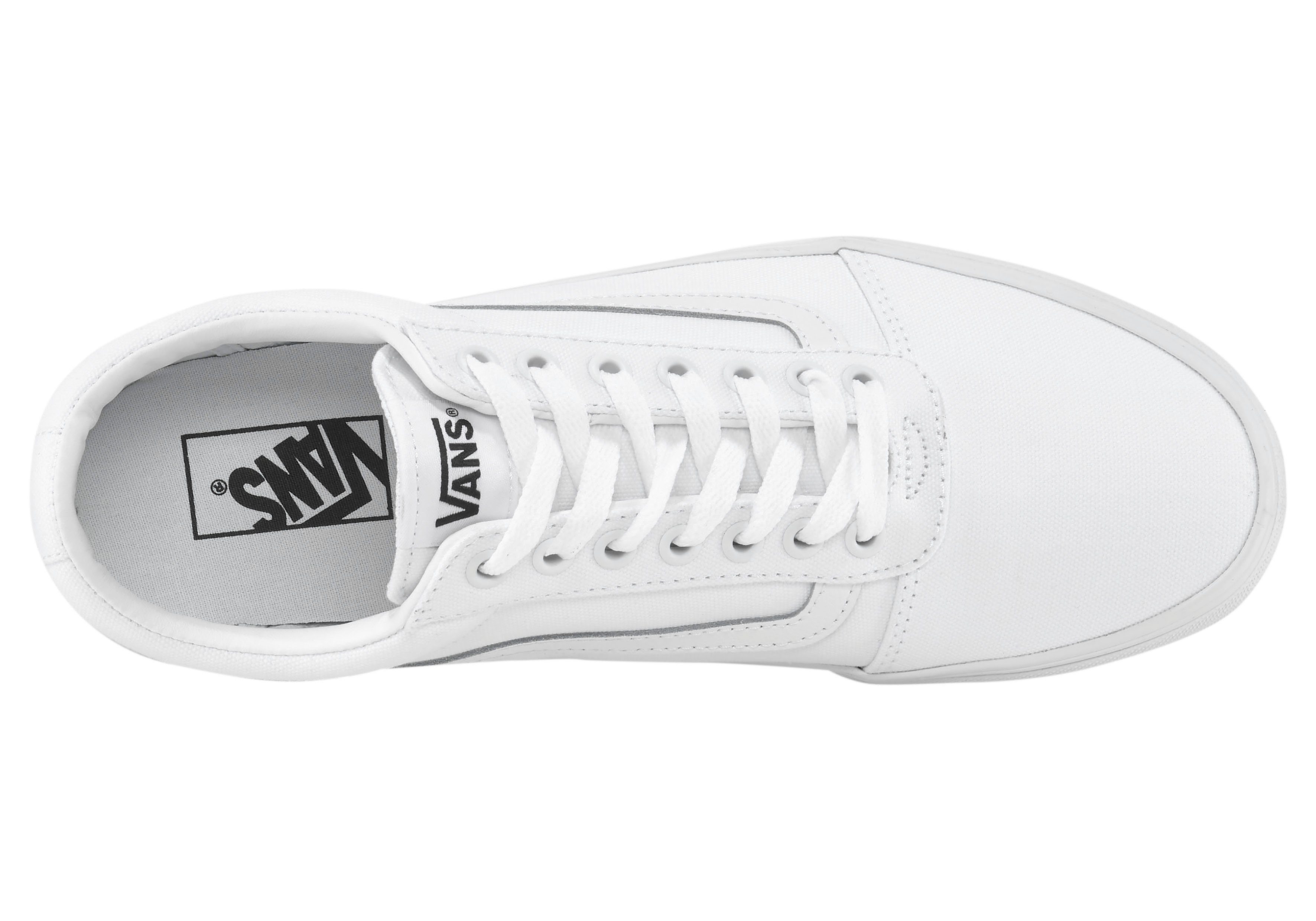 Vans Sneakers Ward van textielen canvasmateriaal