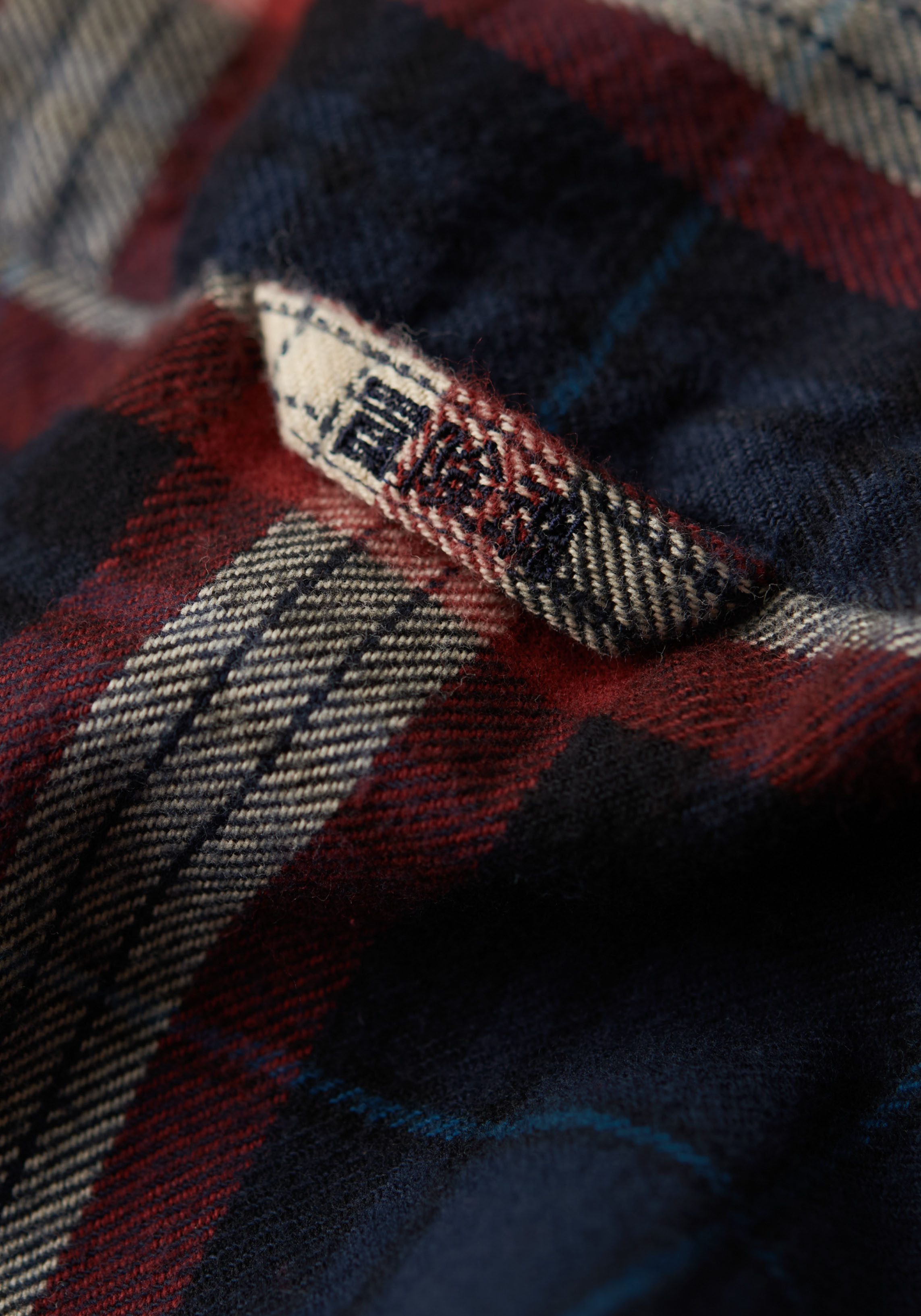 Superdry Overhemd met lange mouwen Organic Cotton Lumberjack Check Shirt