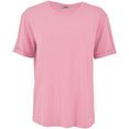 ltb shirt met korte mouwen fibori met een ongedwongen pasvorm en eenvoudig design roze