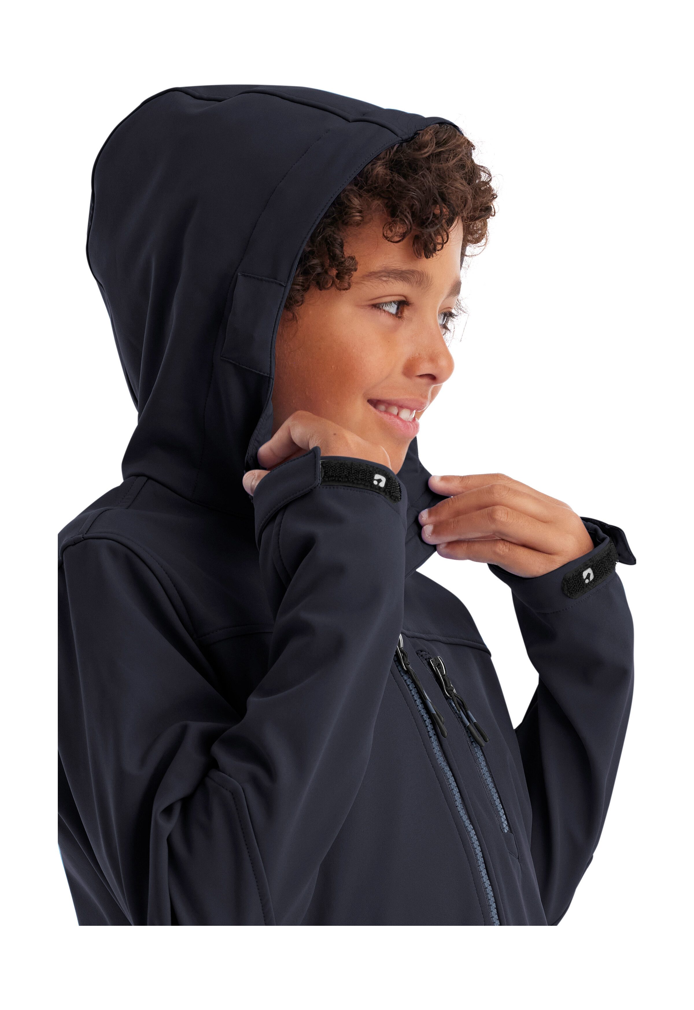 Killtec Softshell-jack Jongens Softshell-jack Waterafstotende softshelljack met fleece en verstelbare details