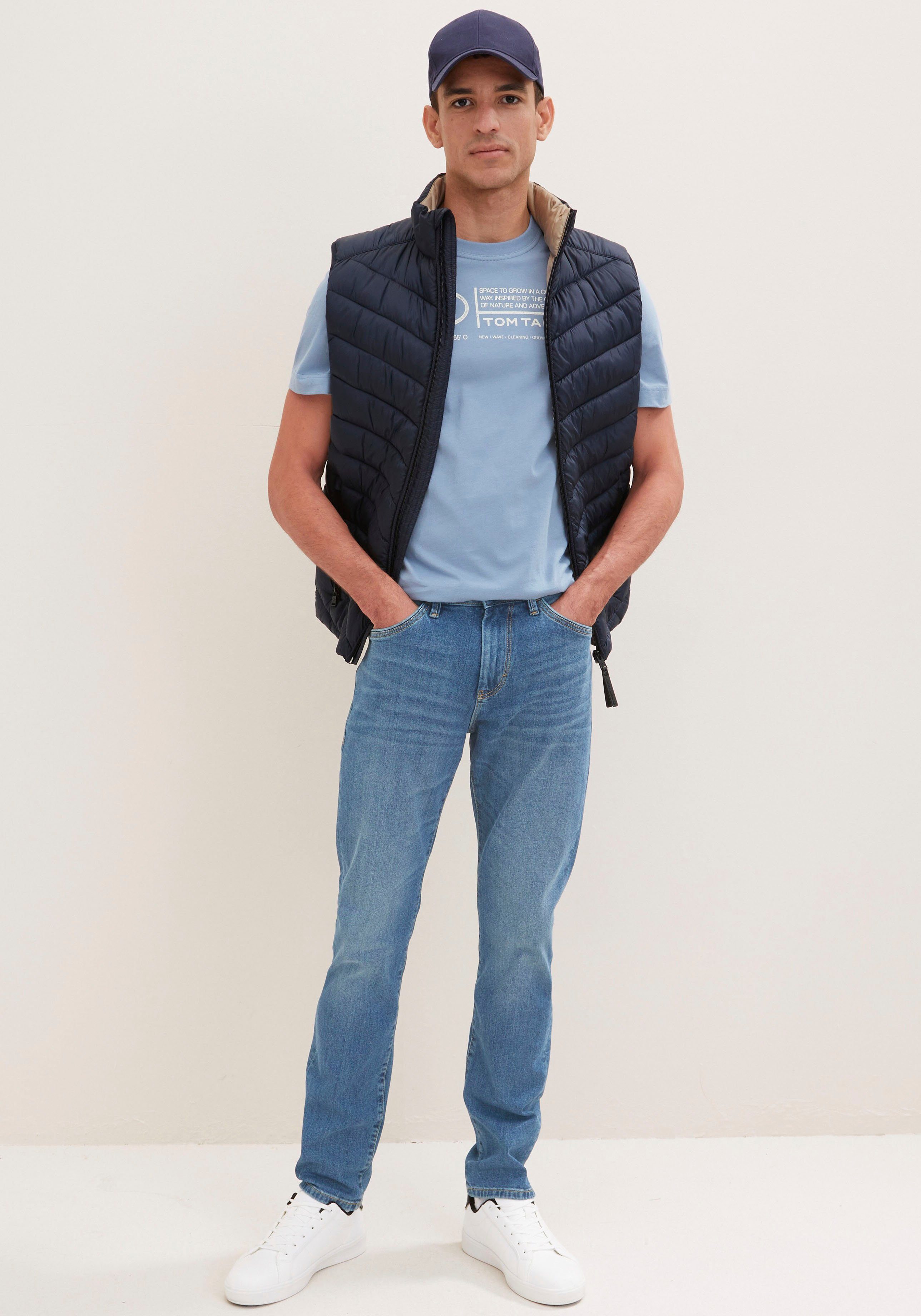 Tom Tailor Shirt met print Tom Tailor heren T-shirt, frontprint