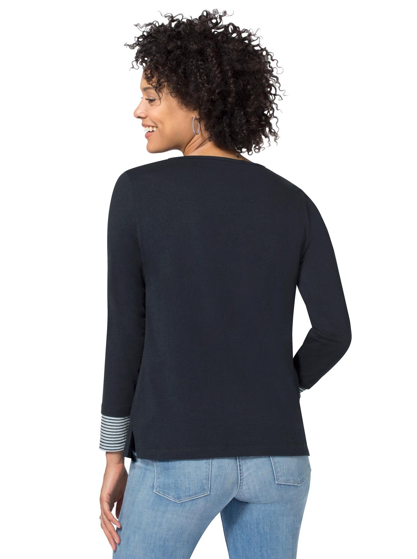 Classic Basics Shirt met lange mouwen Shirt (1-delig)