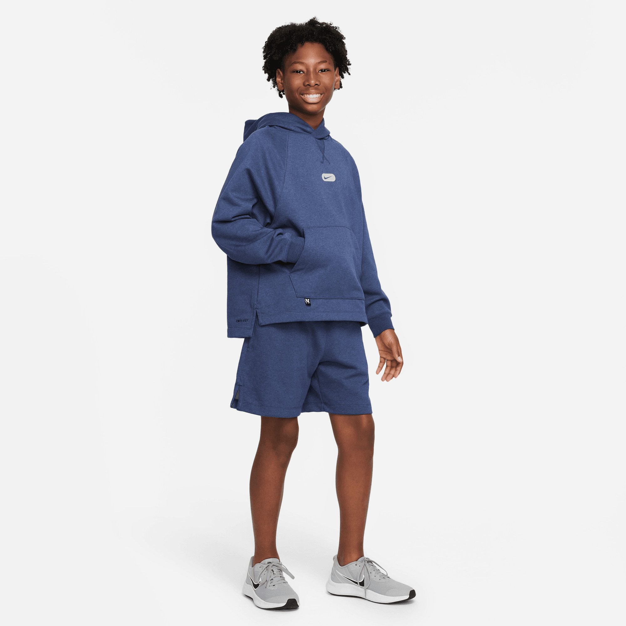 Nike Hoodie Dri-FIT Athletics Big Kids' (Boys') Fleece Training Hoodie