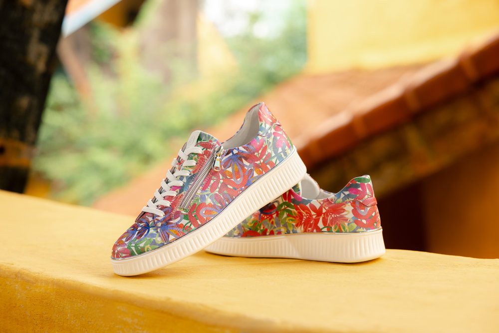 Remonte Plateausneakers , vrijetijdsschoen, lage schoen, veterschoen met gevoerde schacht