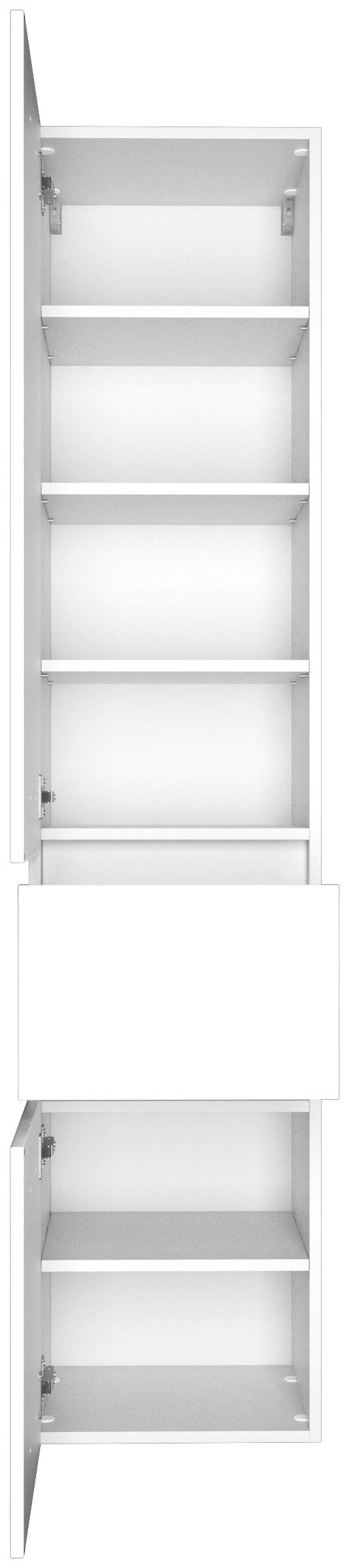 welltime Smalle kast Baabe 40 cm breed, soft-closefunctie, veel bergruimte