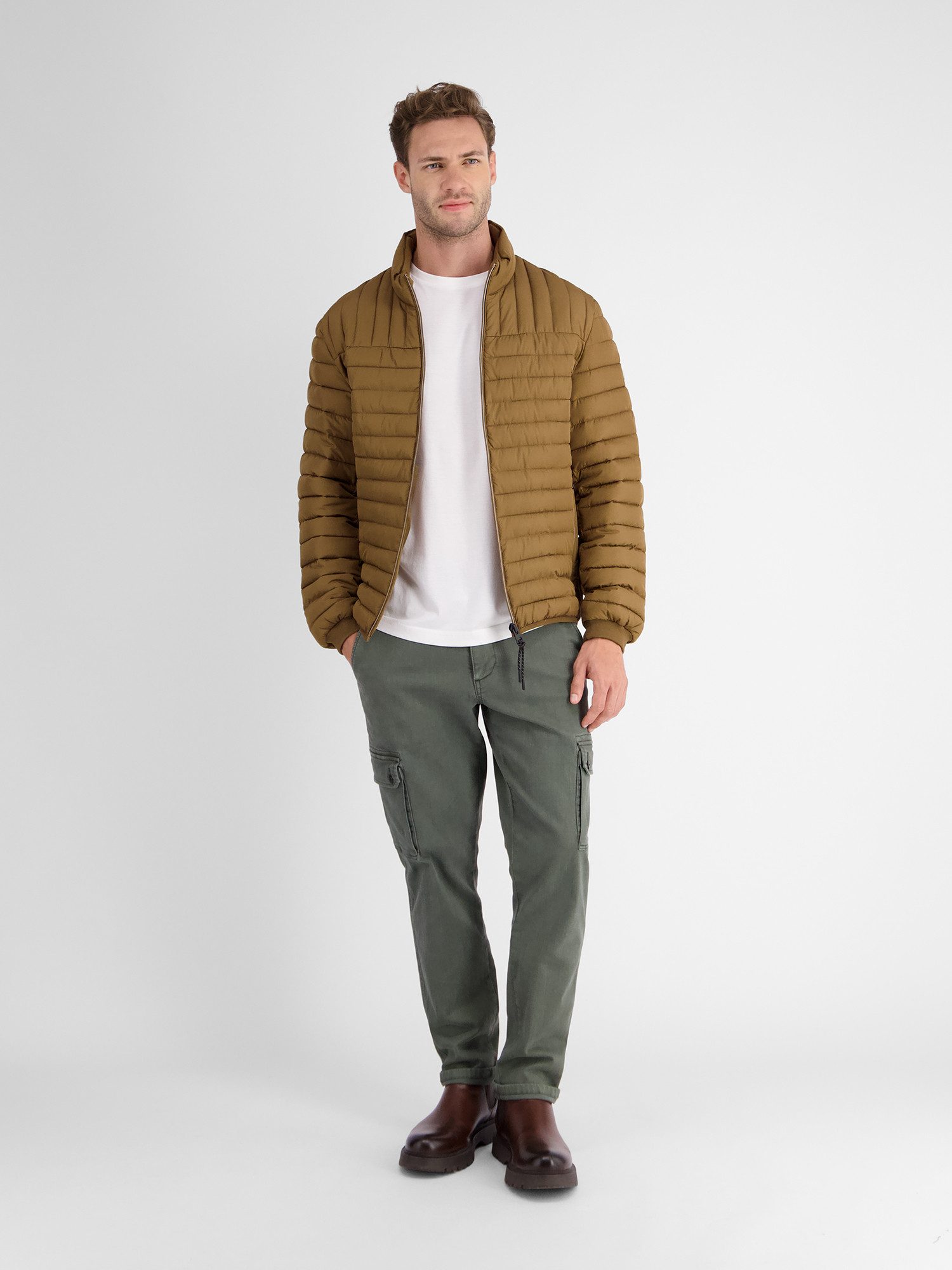 Lerros Gewatteerde jas LERROS lichte heren gewatteerde blouson
