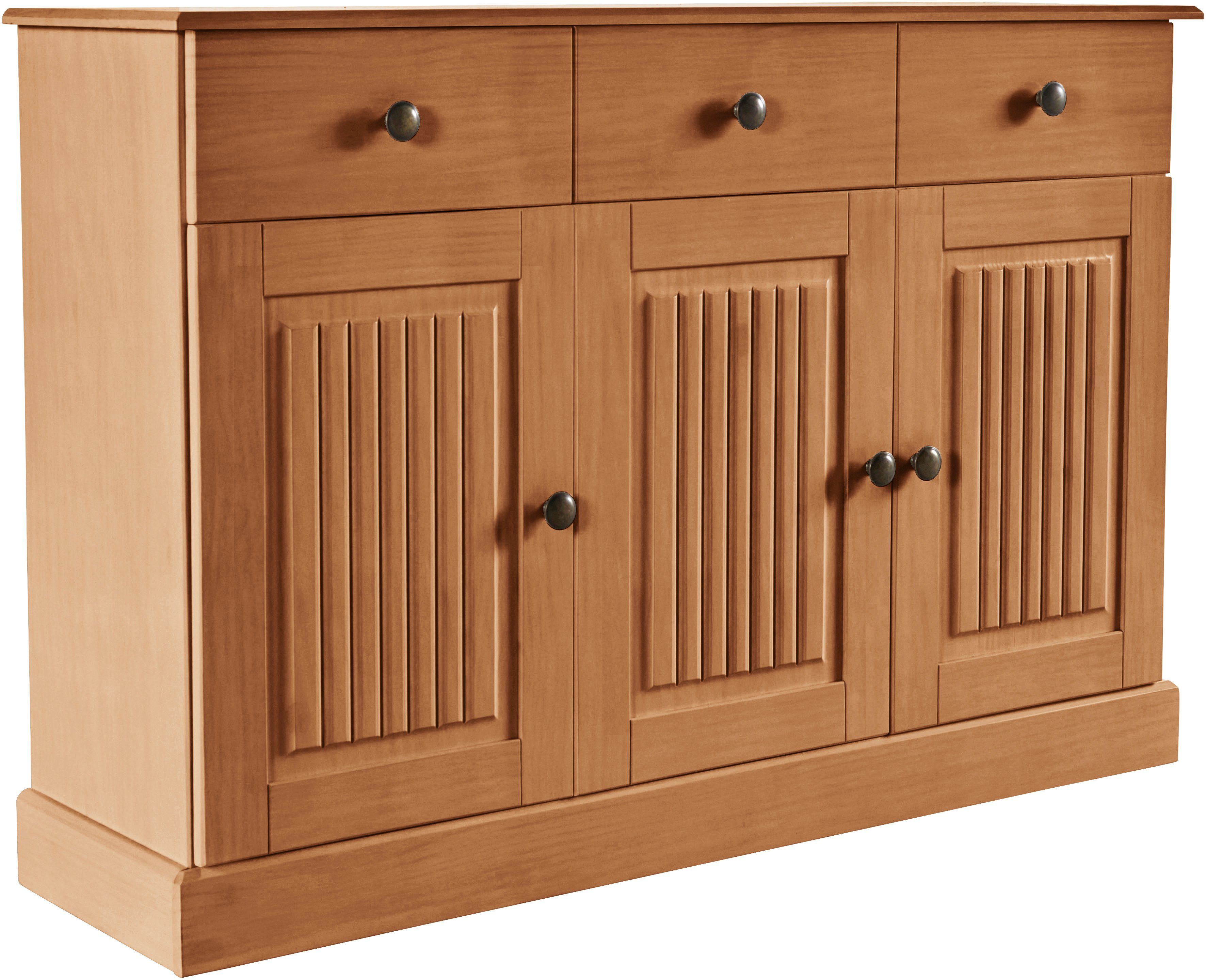 Home affaire Dressoir Liotta Commode met 2 lades en 2 verstelbare planken