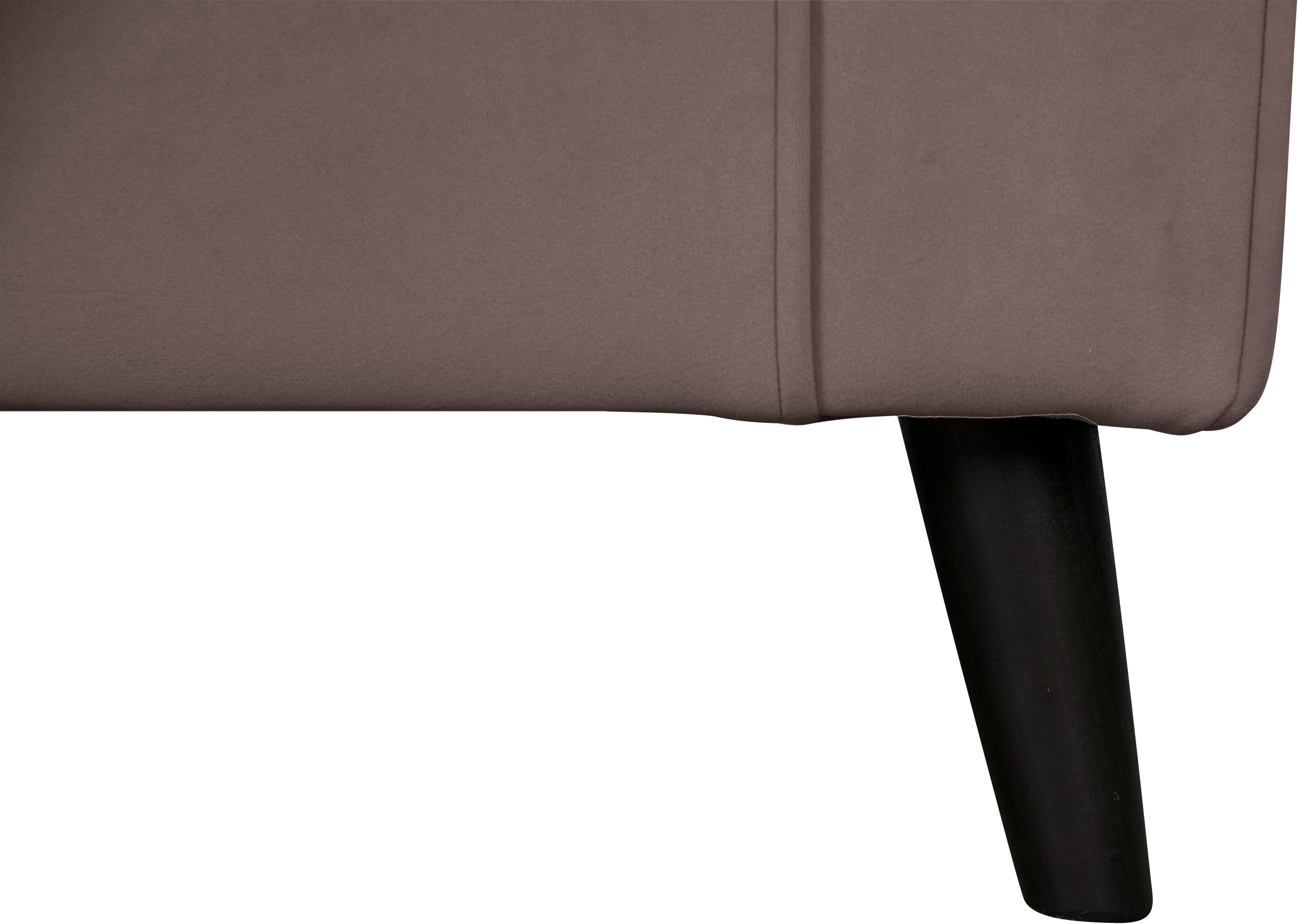 Home affaire Fauteuil Ohrensessel CHISTELLE, optioneel met poef met golfondersteuning, afmetingen: b/d/h: 81/87/99 cm