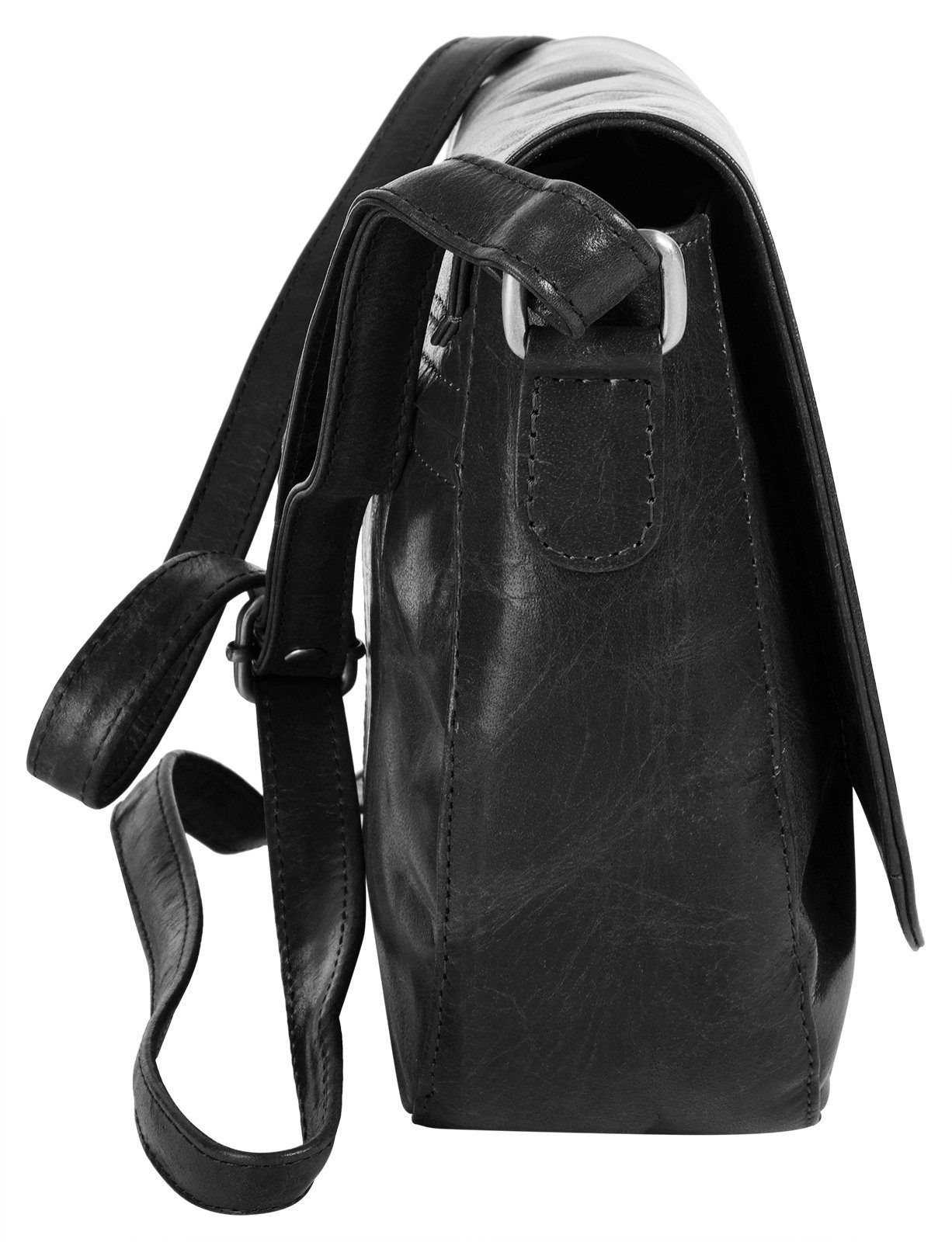 Bruno Banani Schoudertas Mandala echt leder