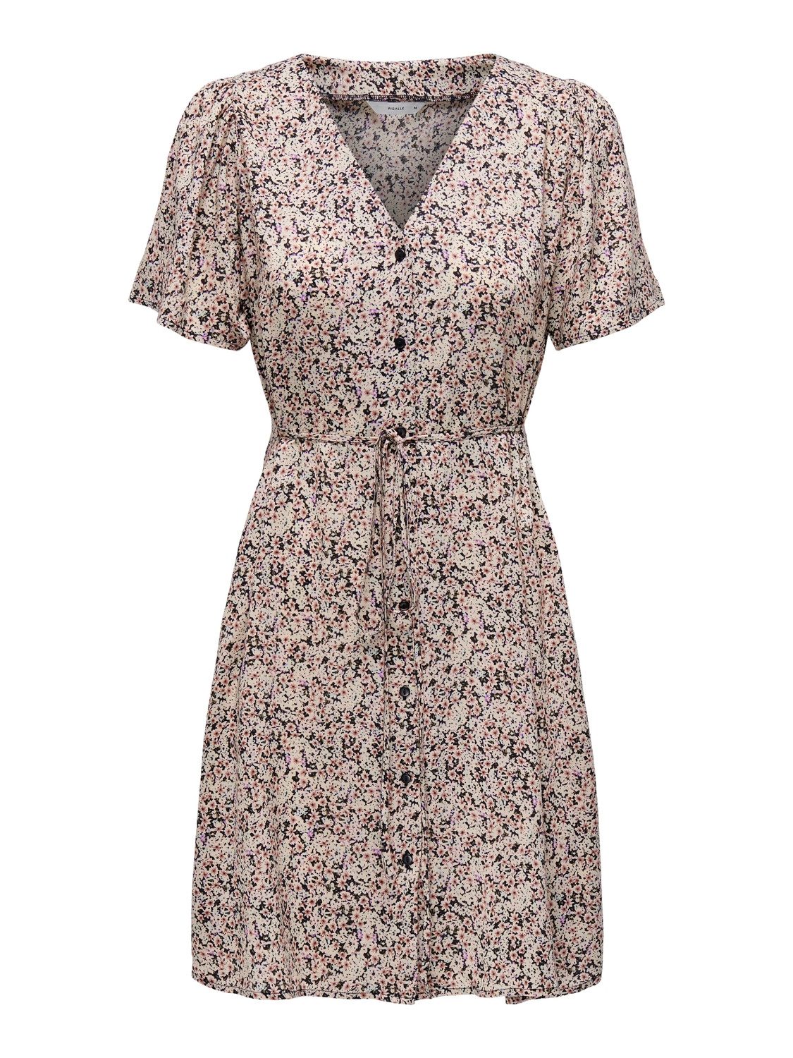 Only Mini-jurk ONLEVIDA S S SHORT DRESS WVN NOOS
