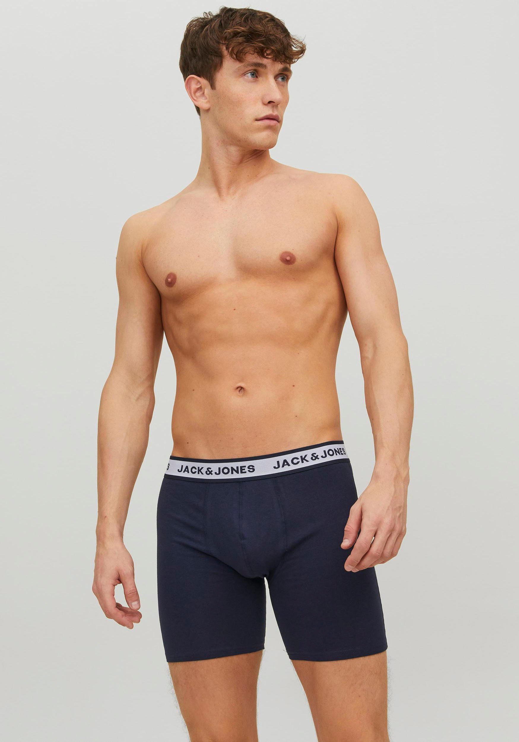 Jack & Jones Boxershort JJ JACSOLID BOXER BRIEFS 5 P (set, 5 stuks)