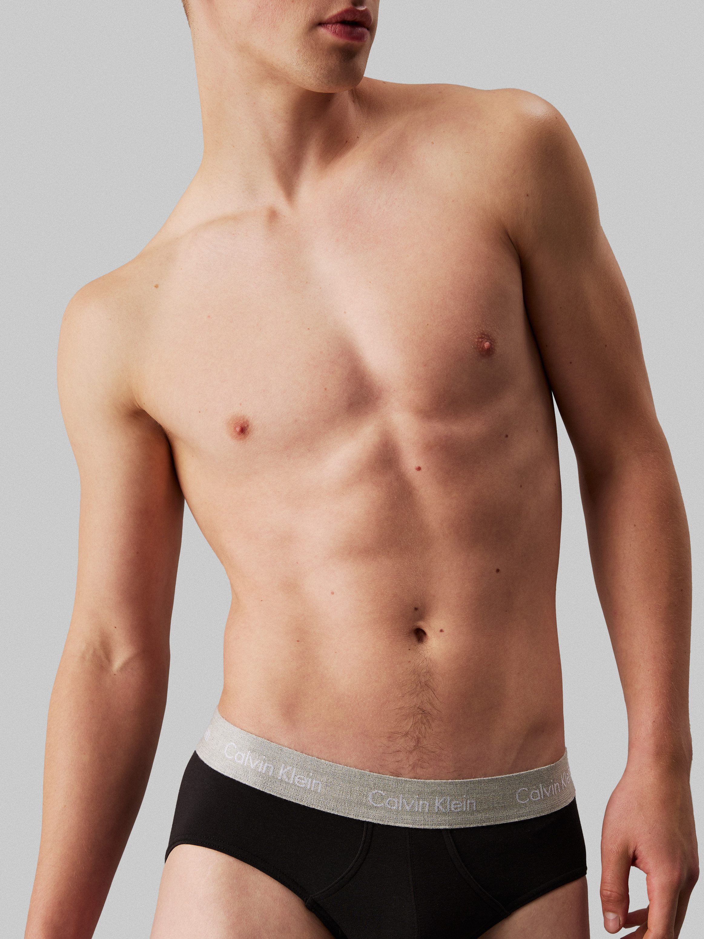 Calvin Klein Hipster met gekleurde weefband (3 stuks)