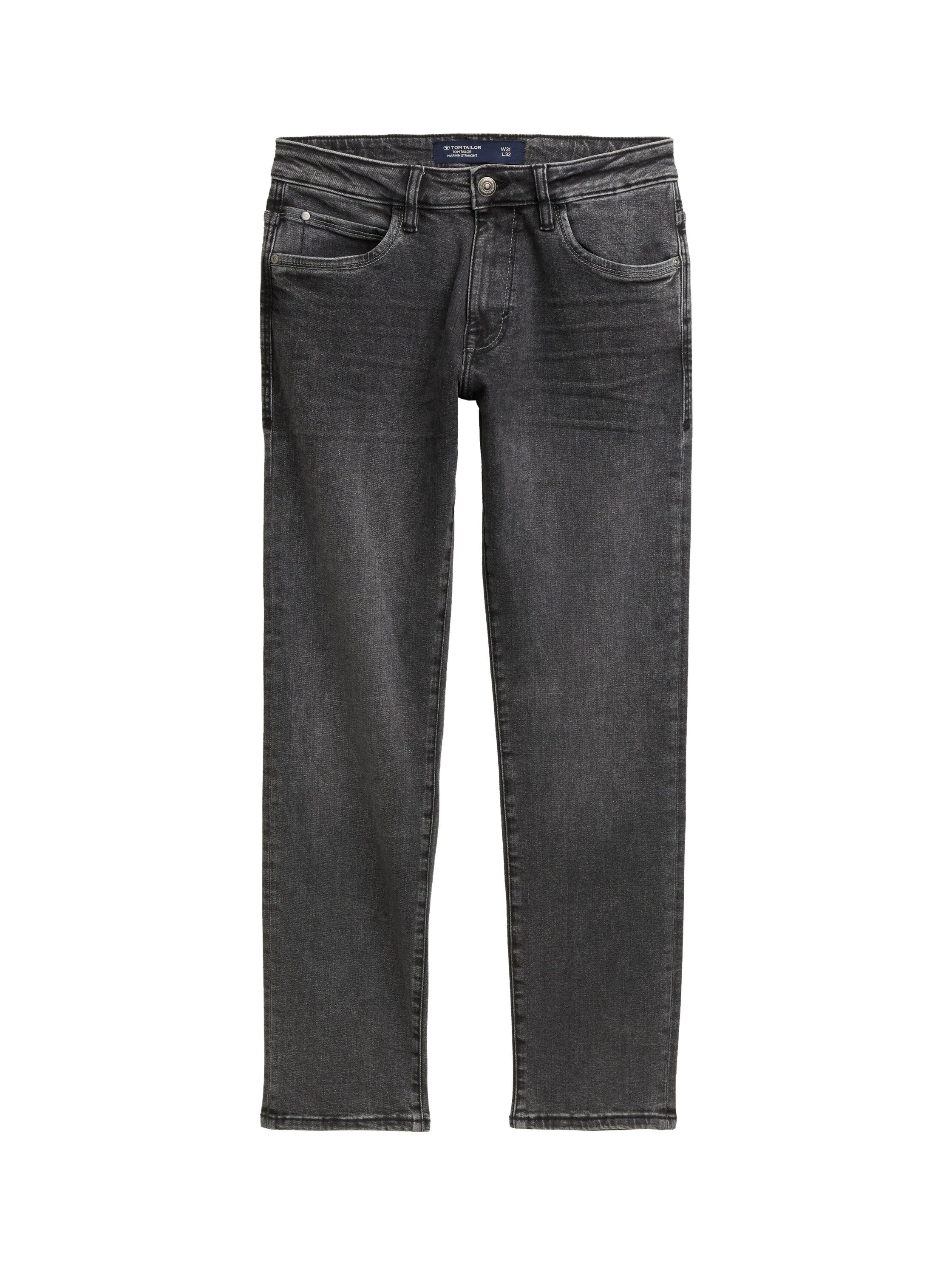 Tom Tailor Straight jeans Marvin in five-pocketsstijl