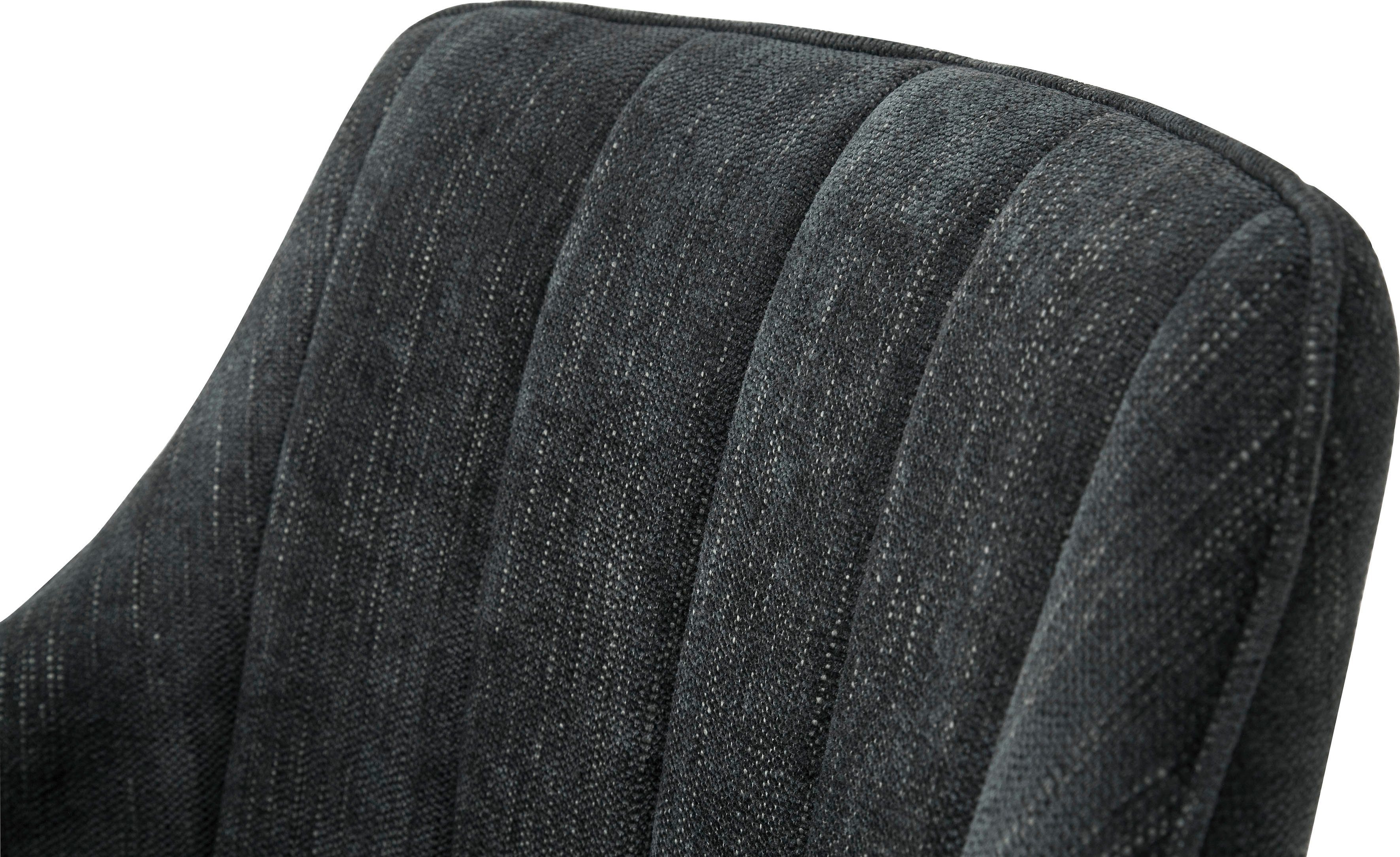 MCA furniture Eetkamerstoel Sassello Stoel 180º draaibaar met nivellering, bekleding, belastbaar tot 120 kg (set, 2 stuks)
