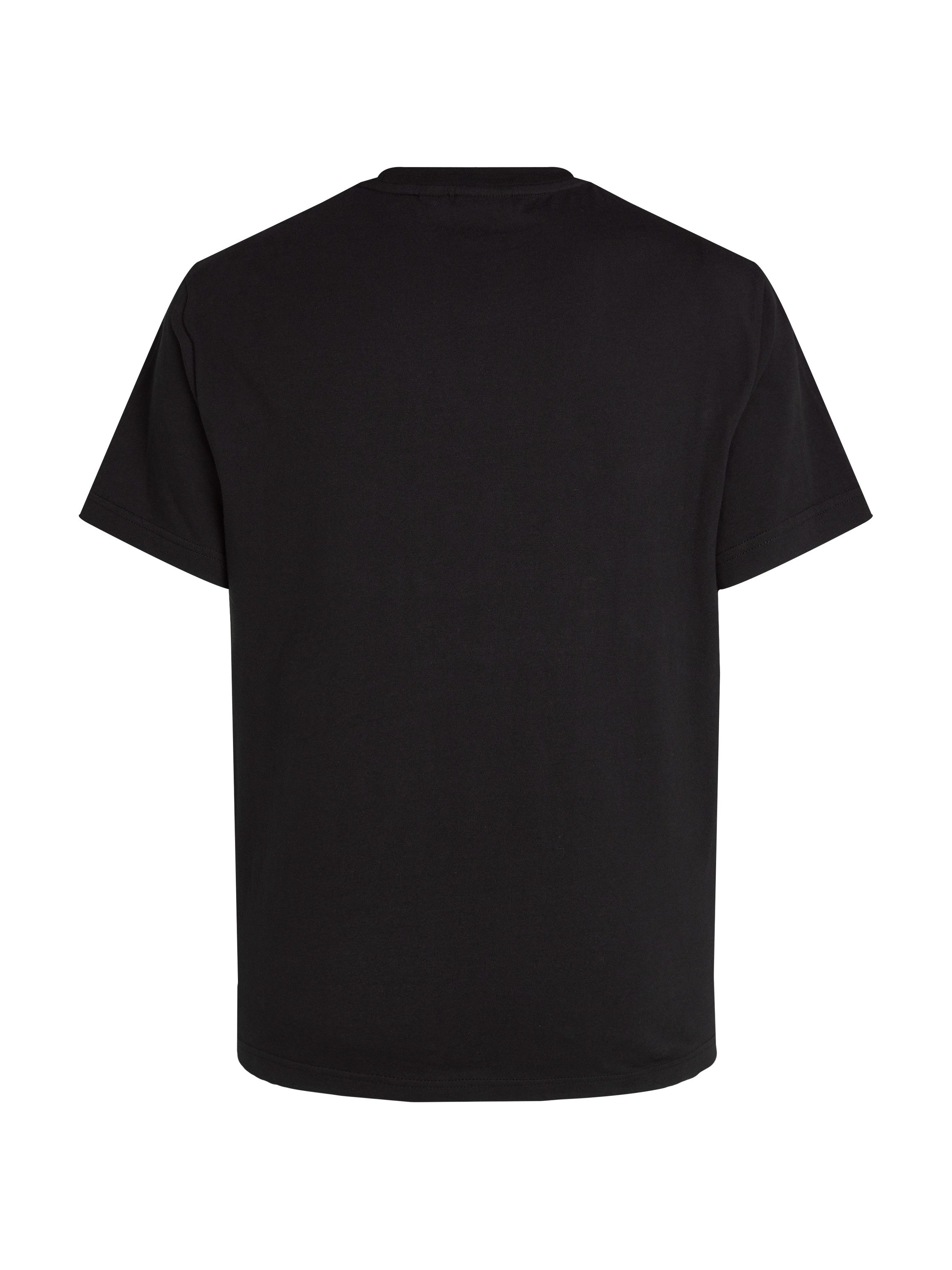 Calvin Klein Shirt met ronde hals SPLIT LINE LOGO T-SHIRT