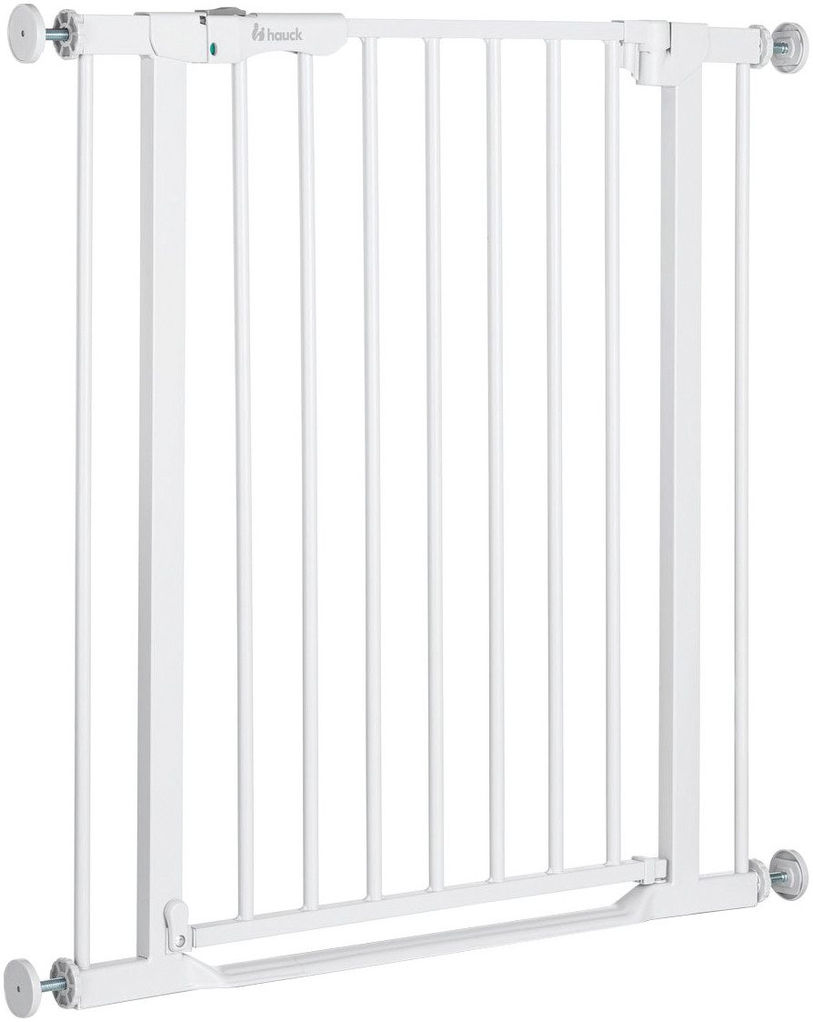 Hauck Traphek Clear Step Autoclose 2, White ook als traphekje te gebruiken, 75-80, vlakke doorgang