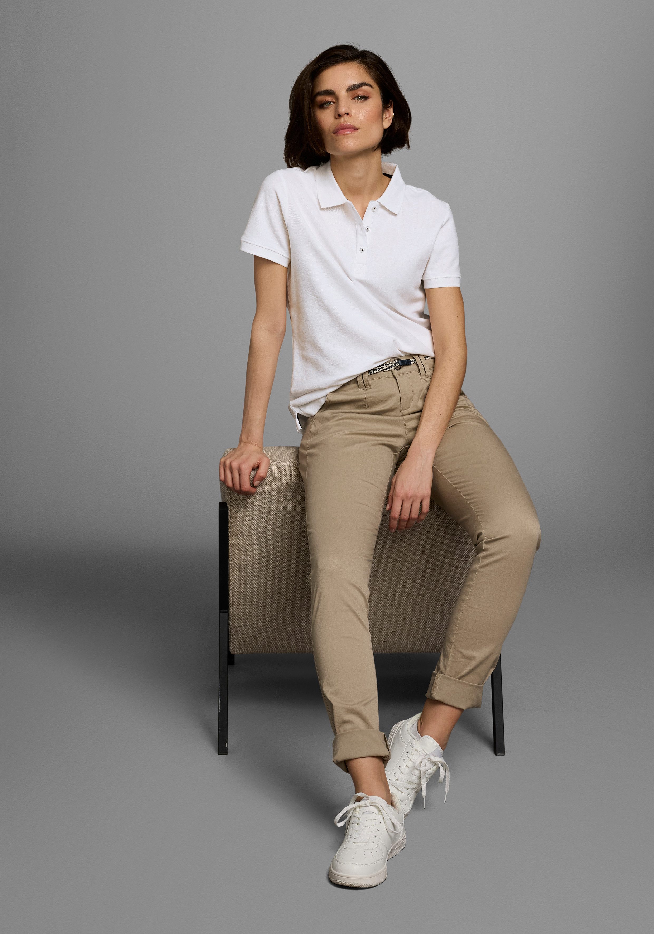 Eastwind Poloshirt Korte mouw, figuuraccentuerende snit, polokraag (2-delig, Set van 2)