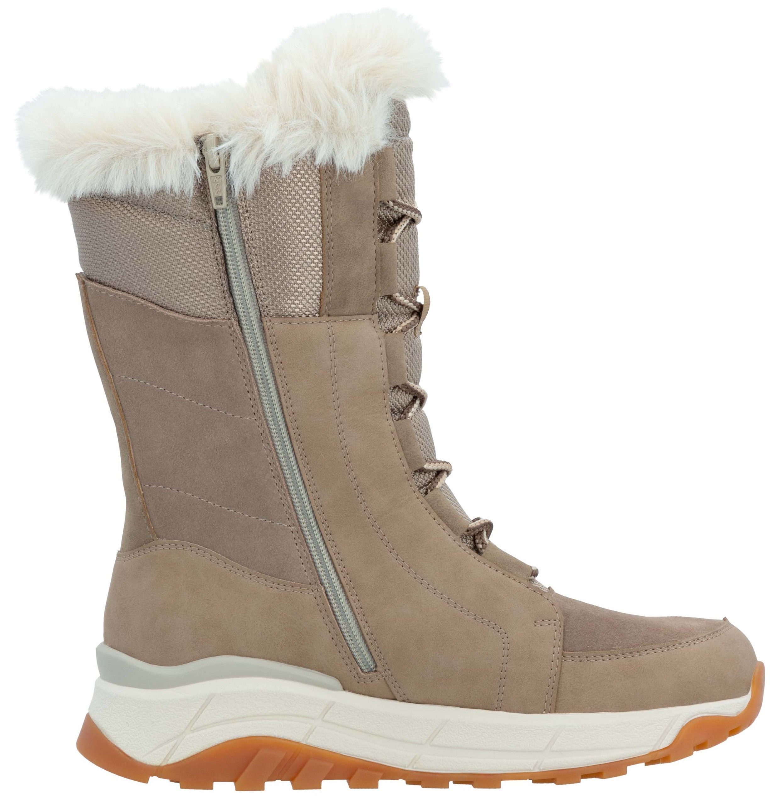 Rieker EVOLUTION Winterlaarzen snow boots, winter boots with lambswool lining, fiber grip sole