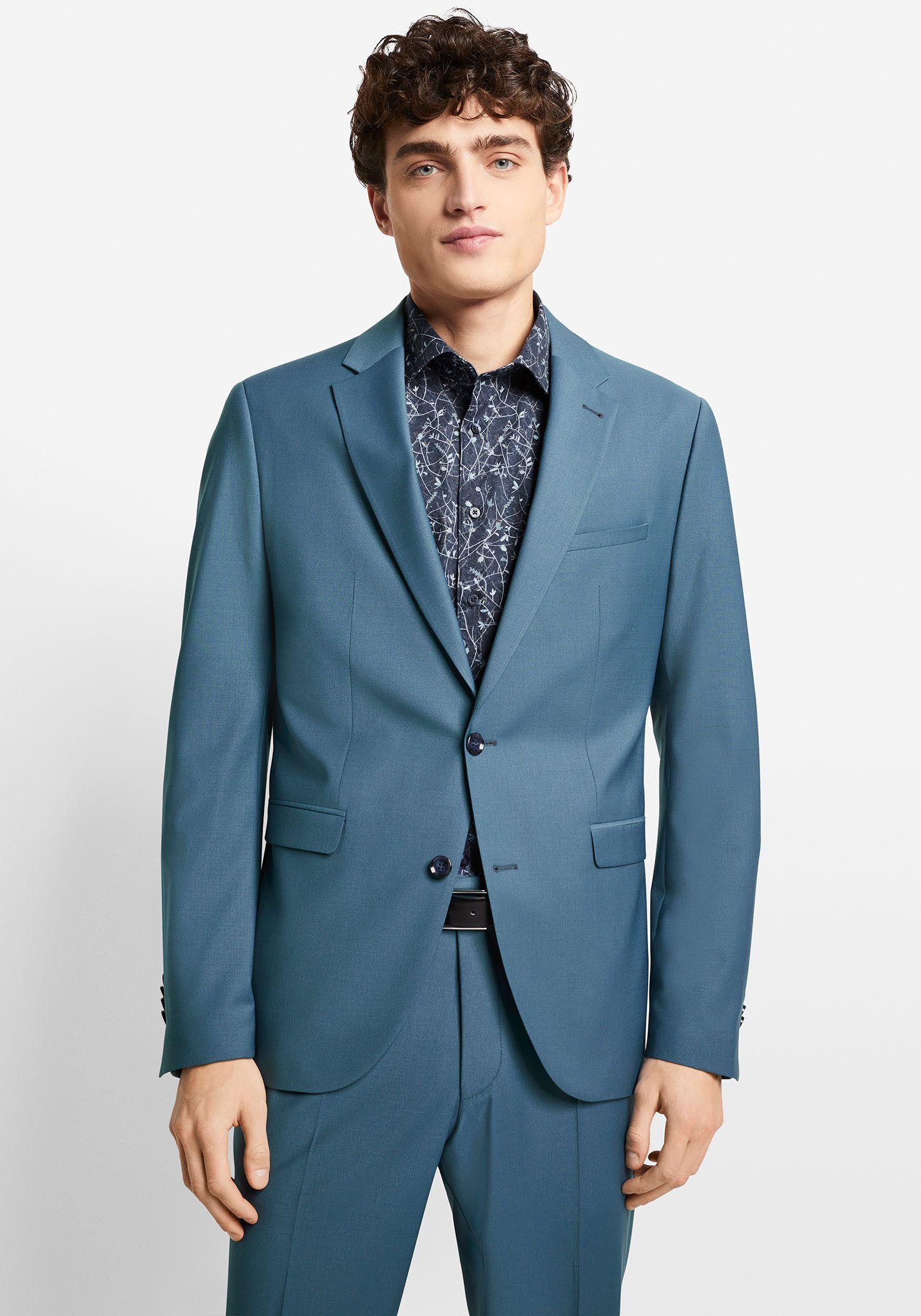 Cinque Colbert bij een pak CIMONOPOLI-S met reverskraag heren colberts & blazers maat 50-smal blauw